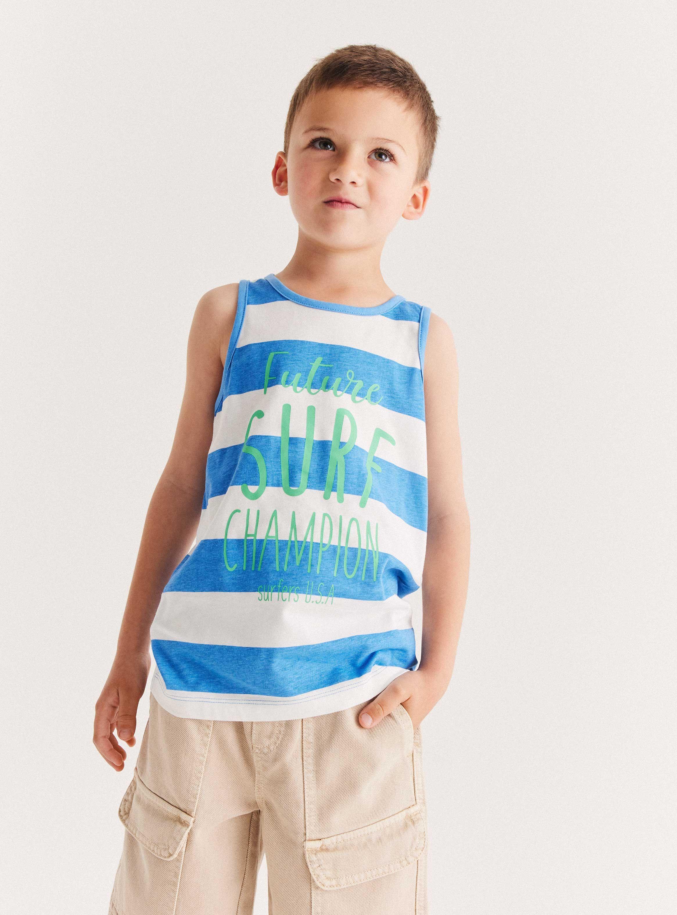Polera Tank Estampada-0