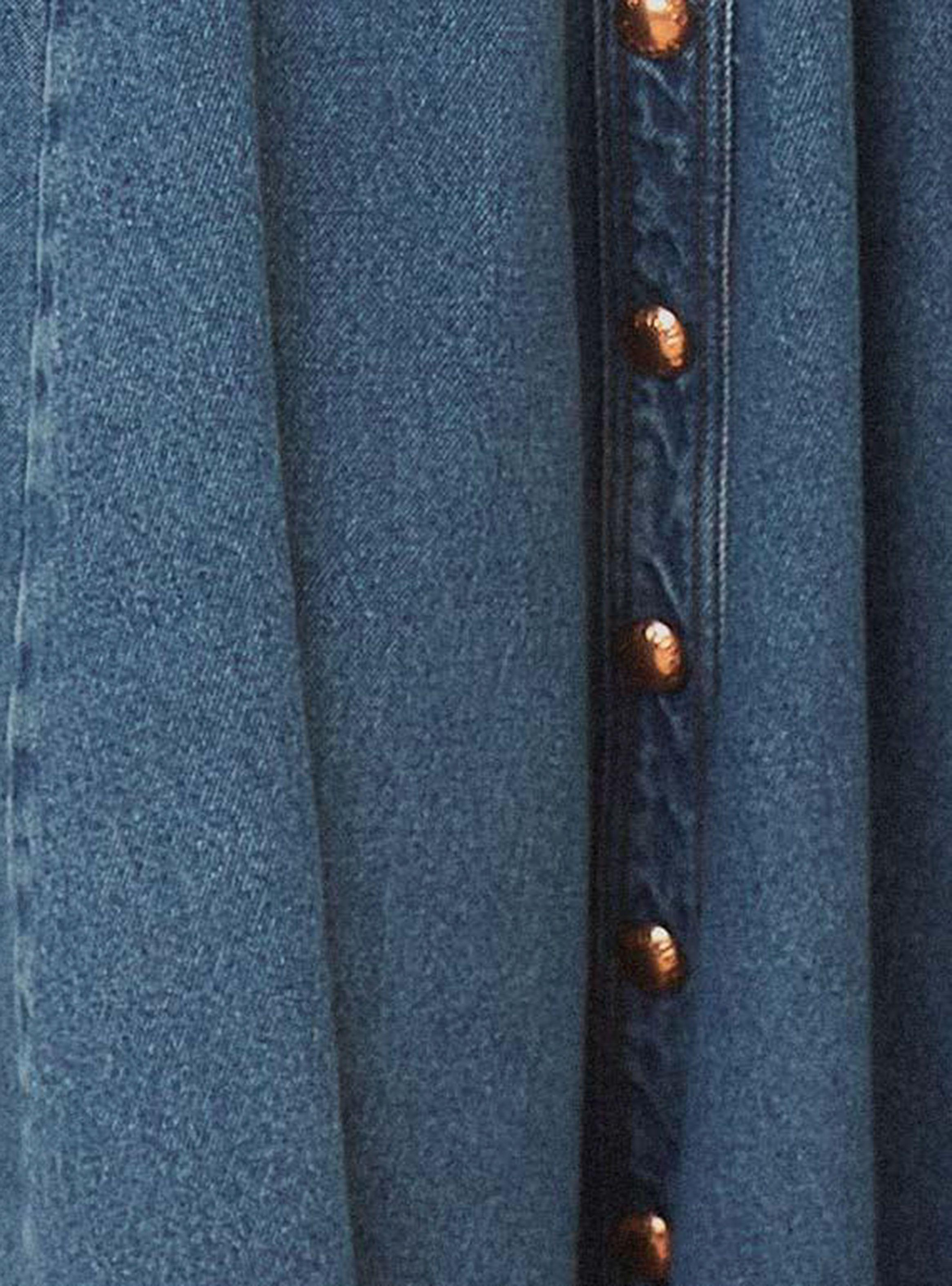 Top sin Mangas Jeans-1