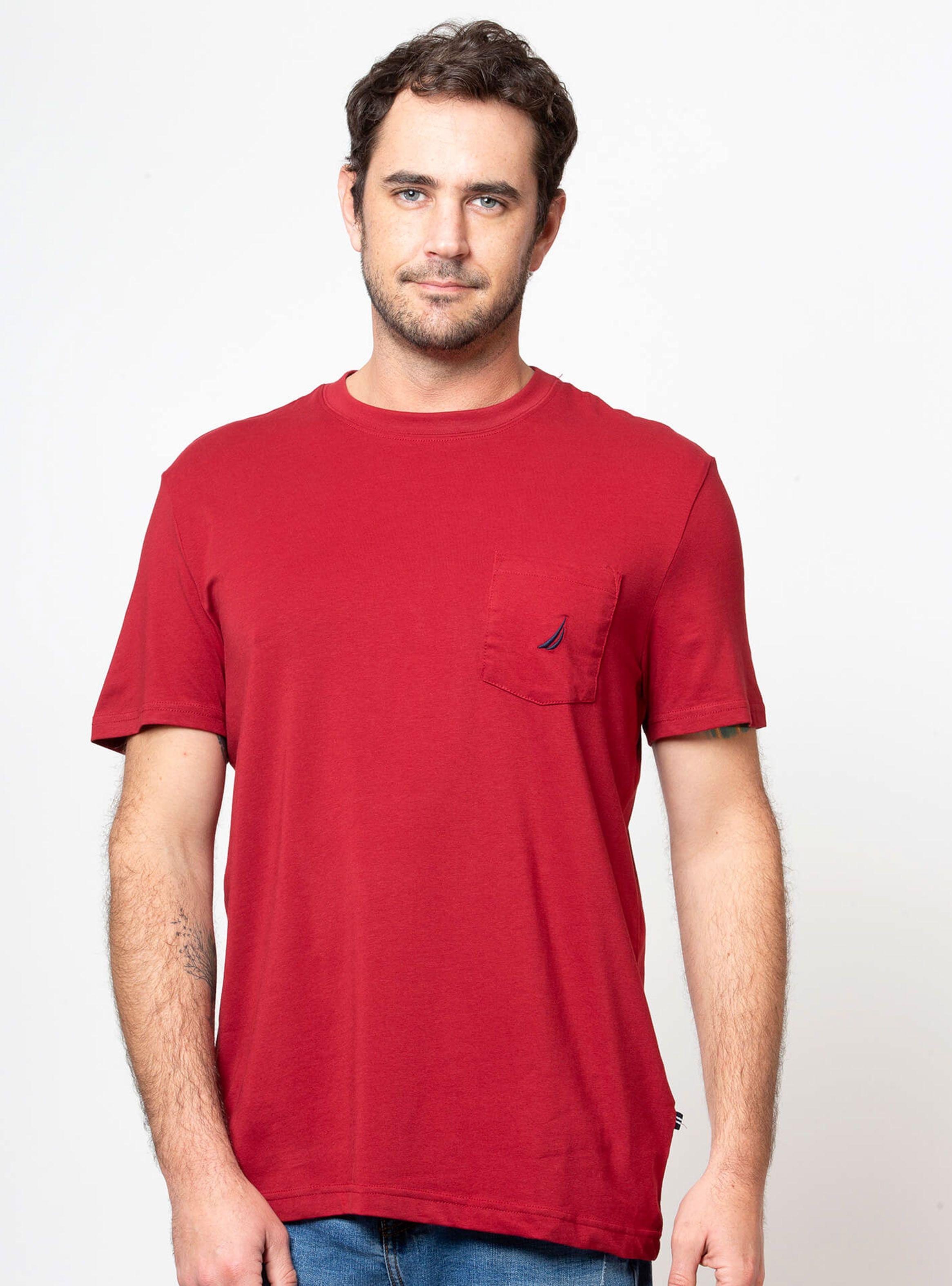 Polera Manga Corta Hombre Crewneck-0