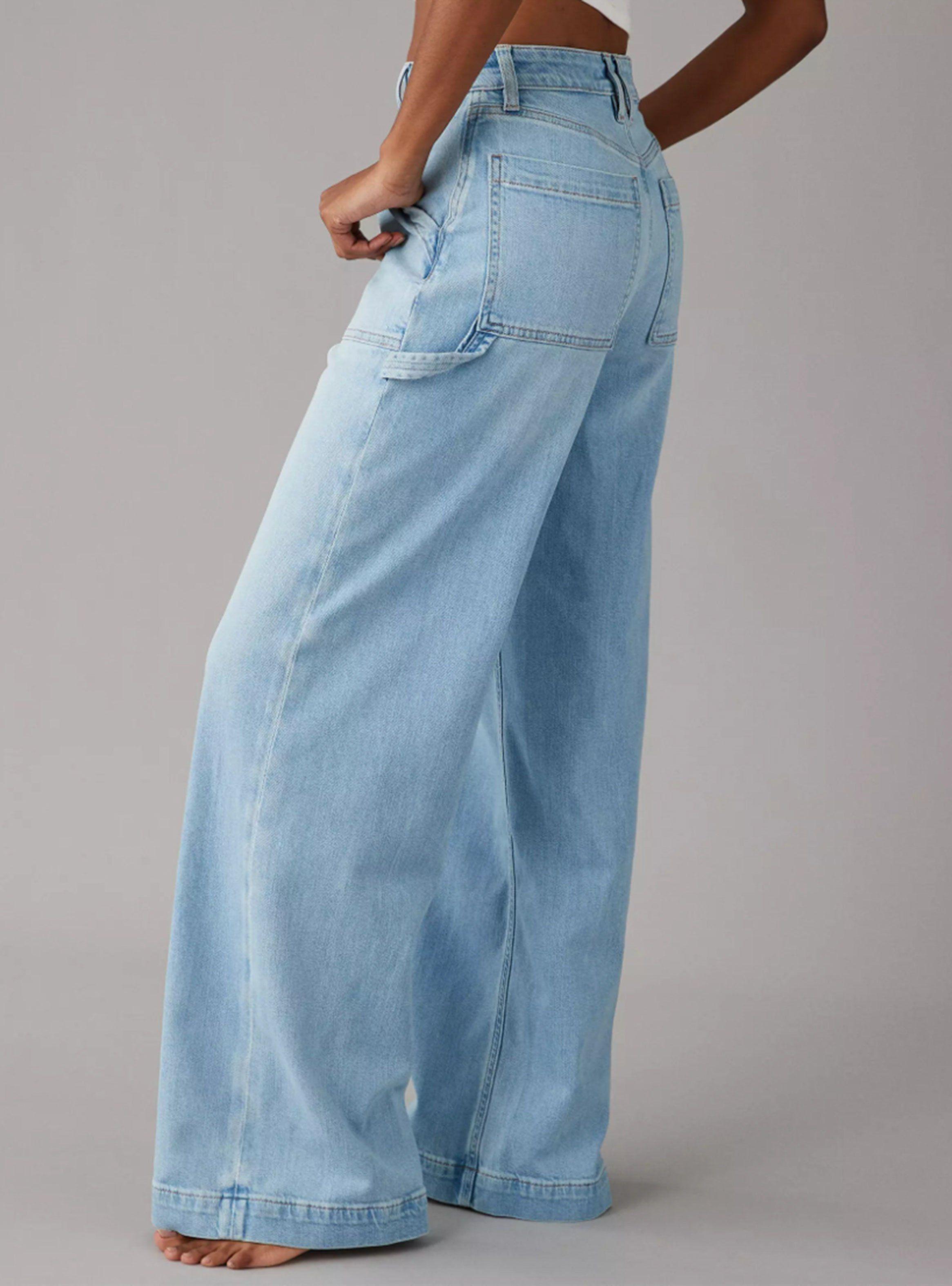 Jeans Ae Super HighWaisted WideLeg Jean Holgado Stretch-2