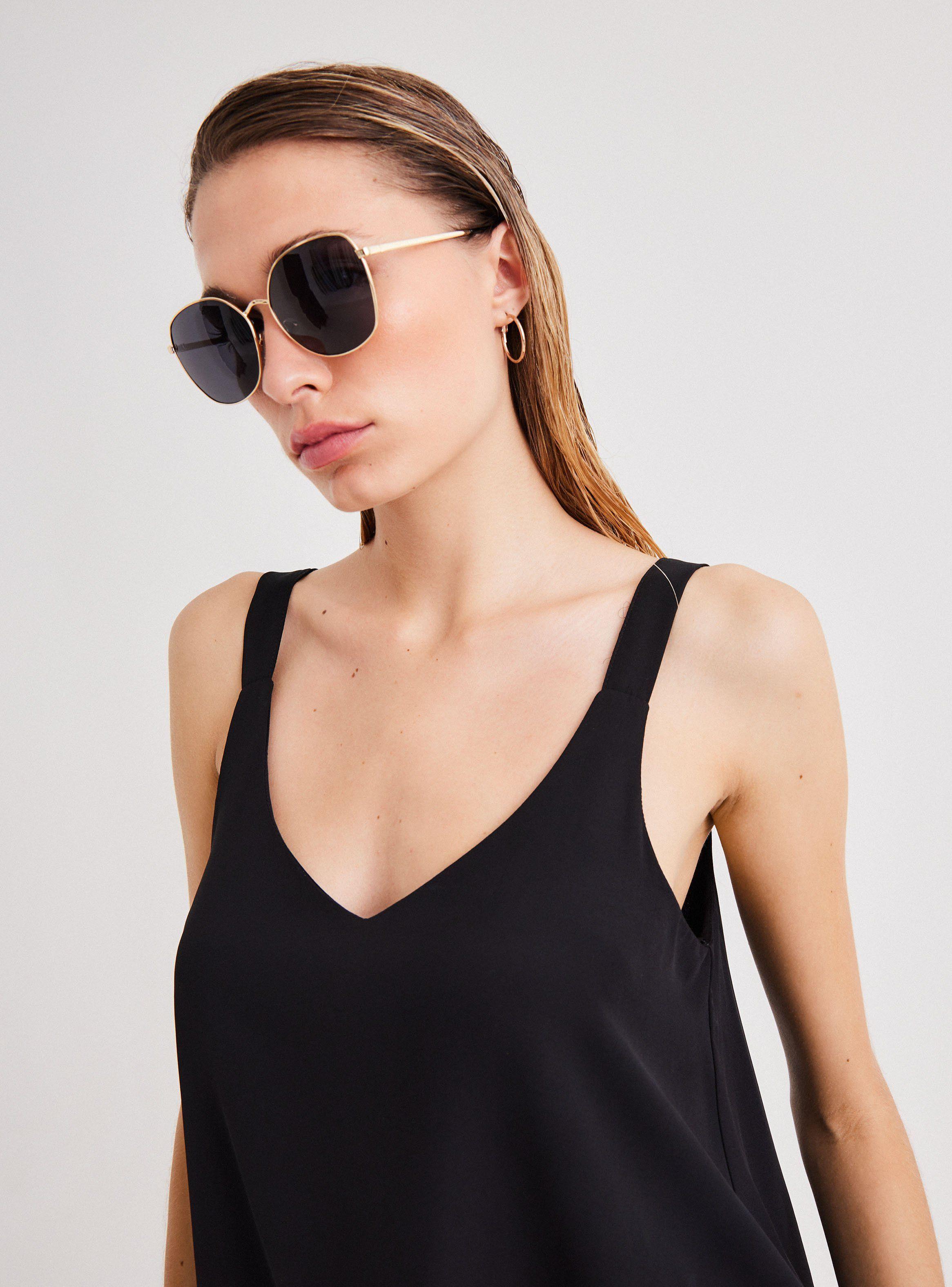 Blusa Básica Tirante Ancho en Contraste-2