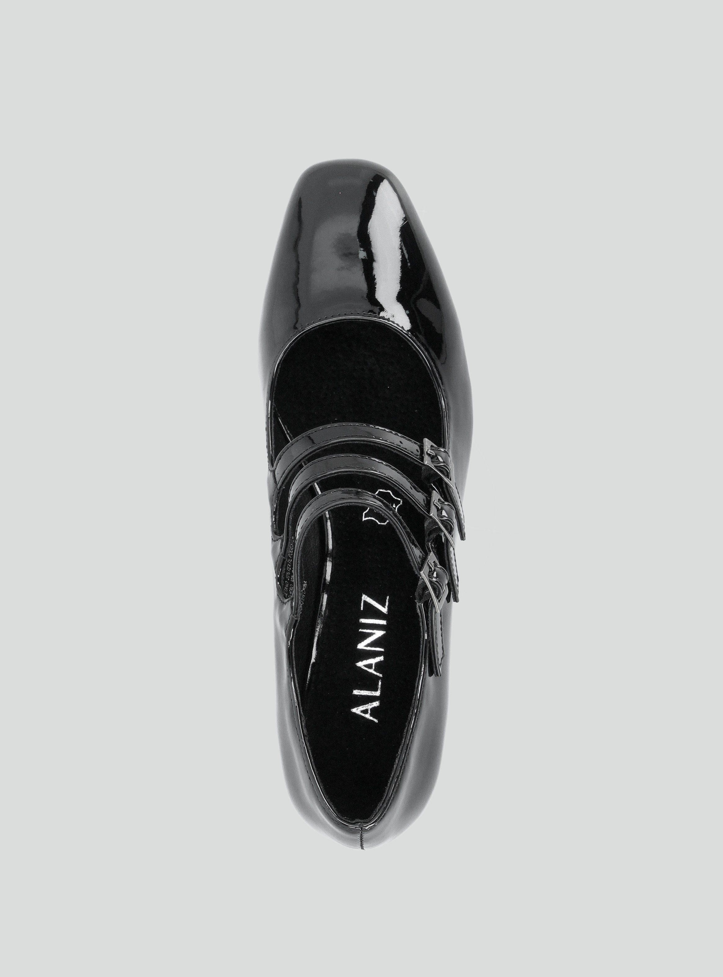 Zapato Casual Mary Jane Efecto Charol Mujer-3