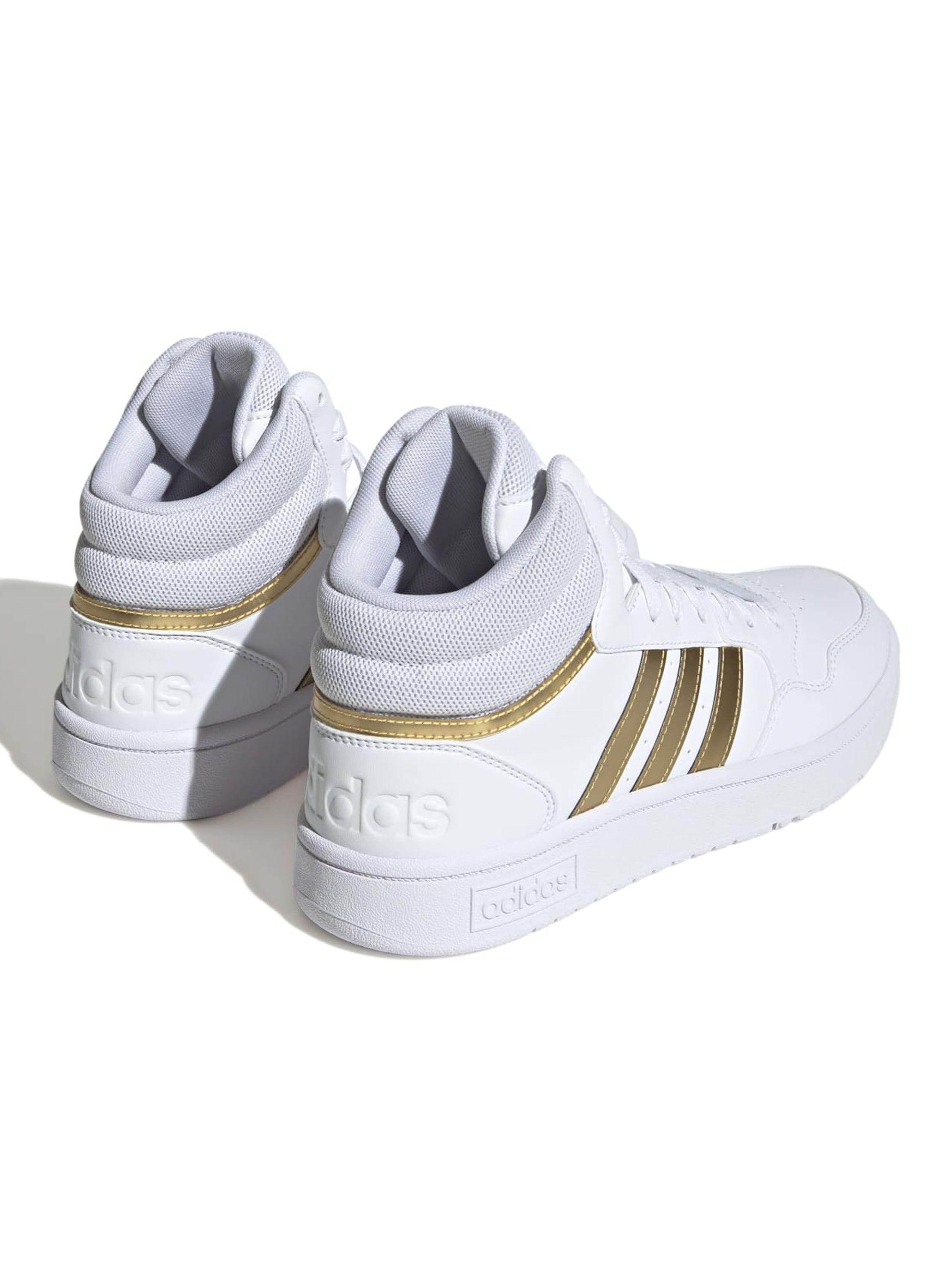 Zapatilla Basketball Print Hoops 3.0 Mid  Mujer-3