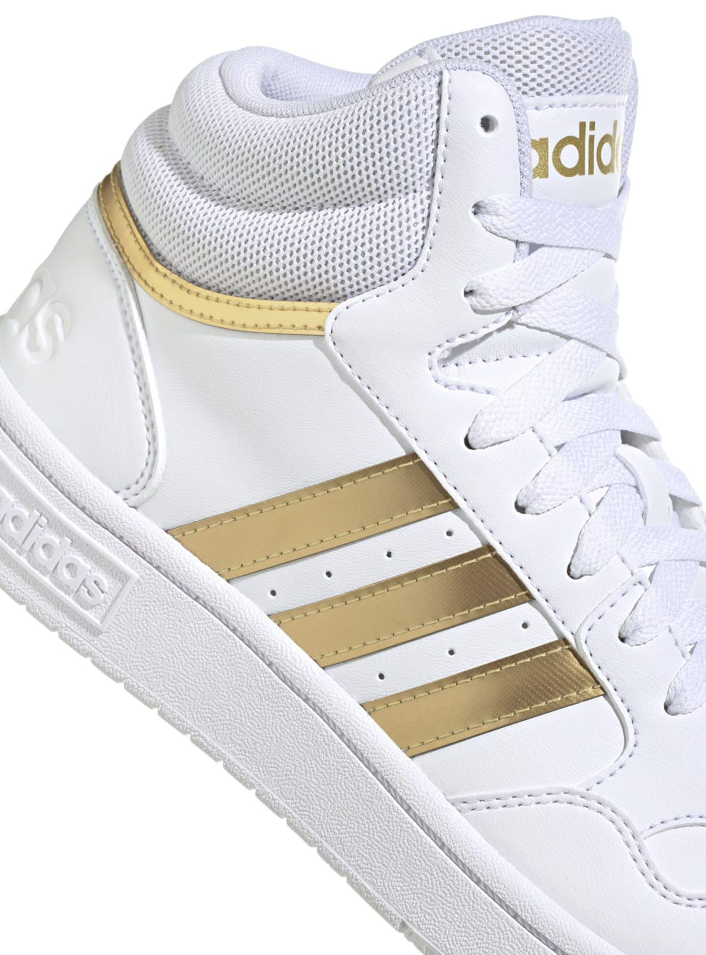 Zapatilla Basketball Print Hoops 3.0 Mid  Mujer-4