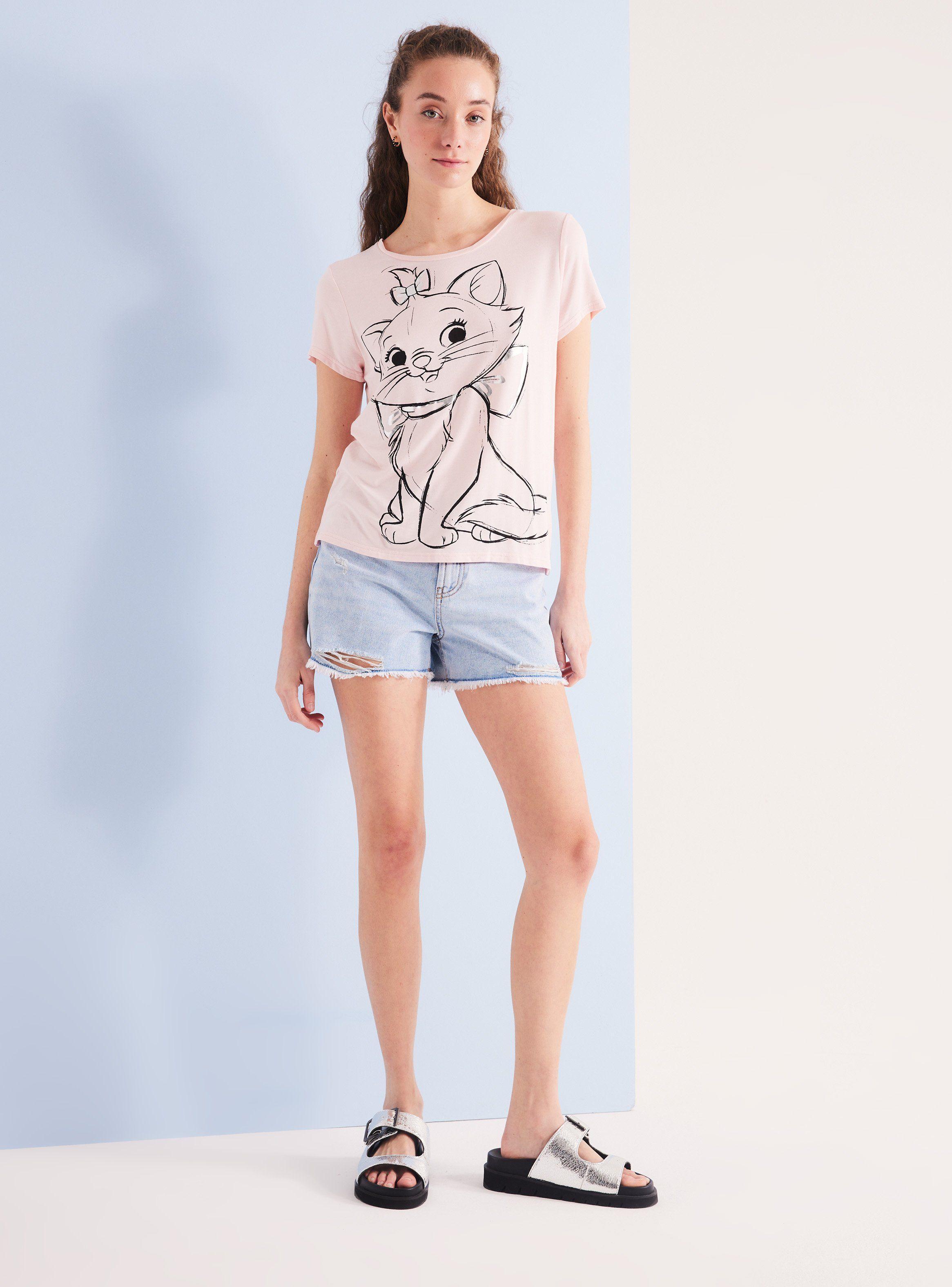 Polera Básica Disney Aristogatos Marie-4