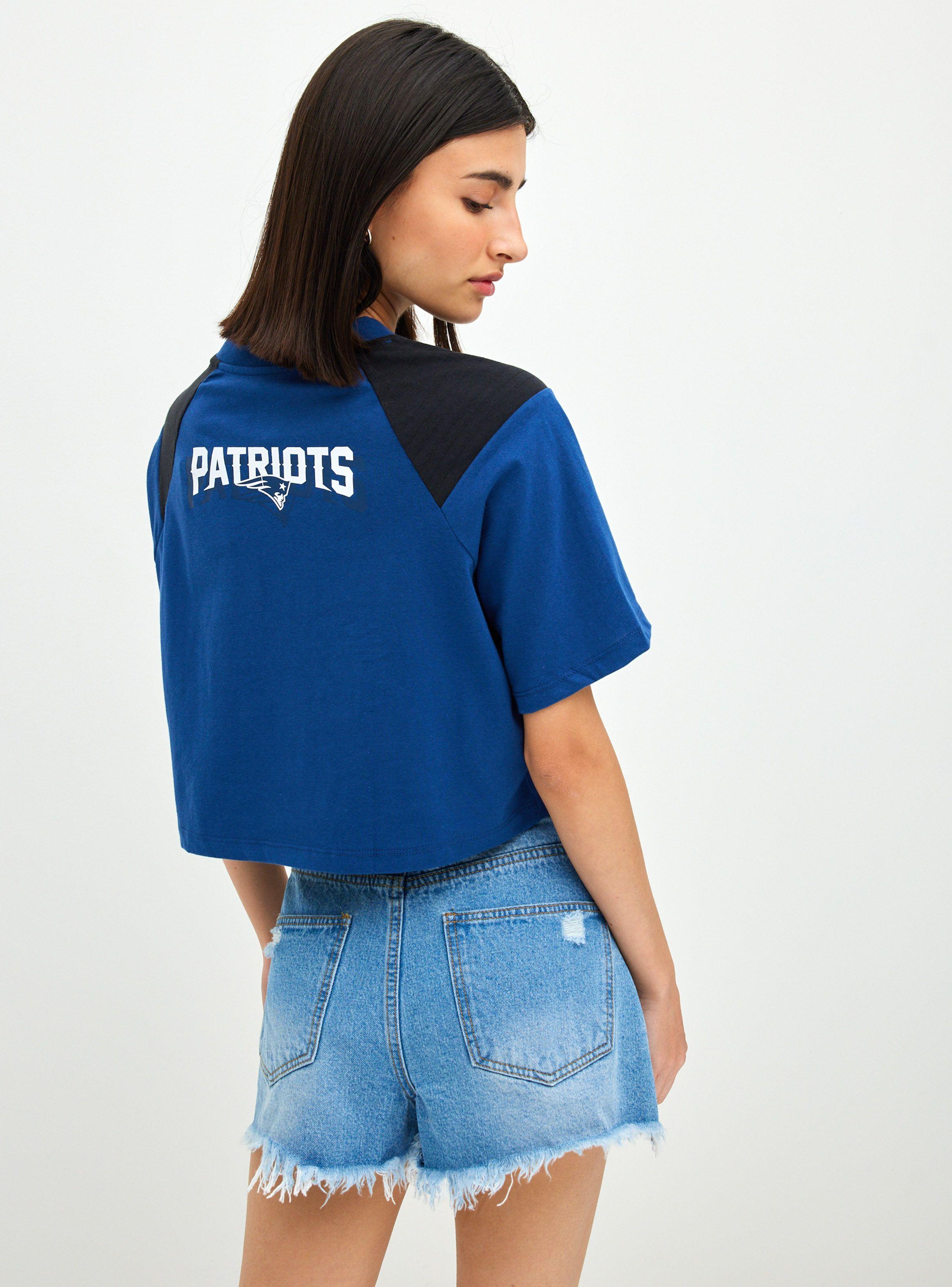 Polera Crop Manga Corta Diseño Estampado-1