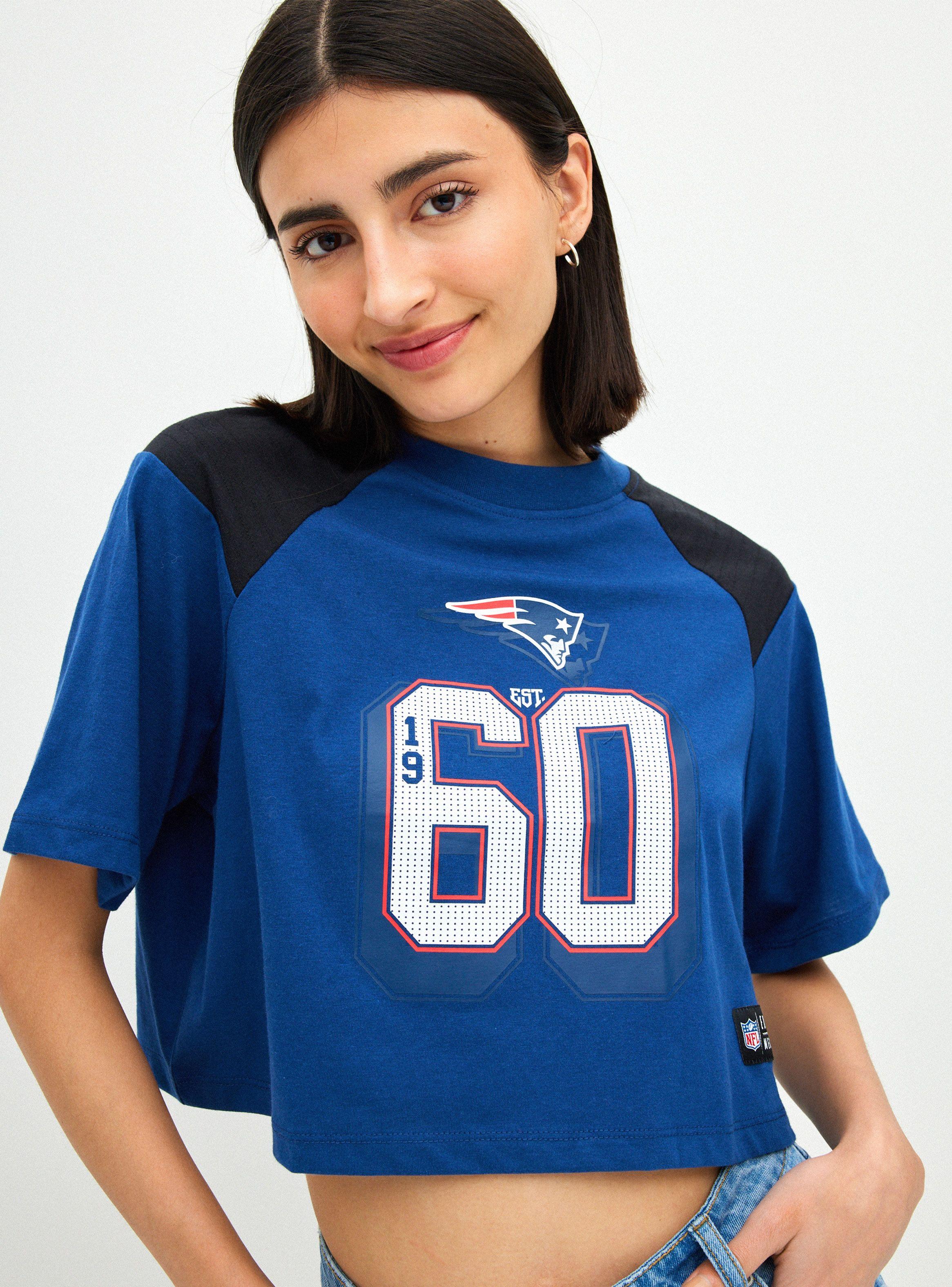 Polera Crop Manga Corta Diseño Estampado-2