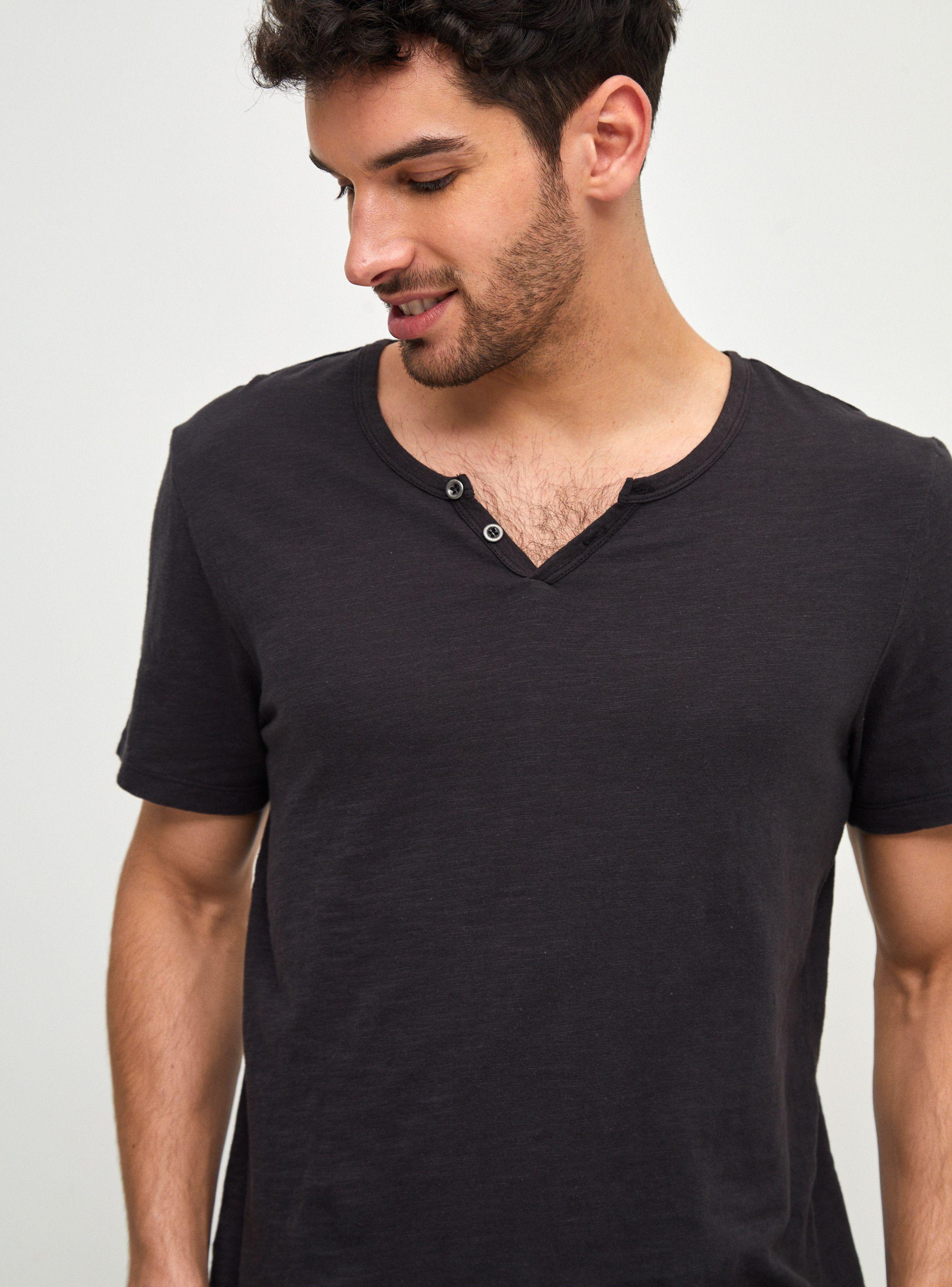 Polera Slim Cuello V-2