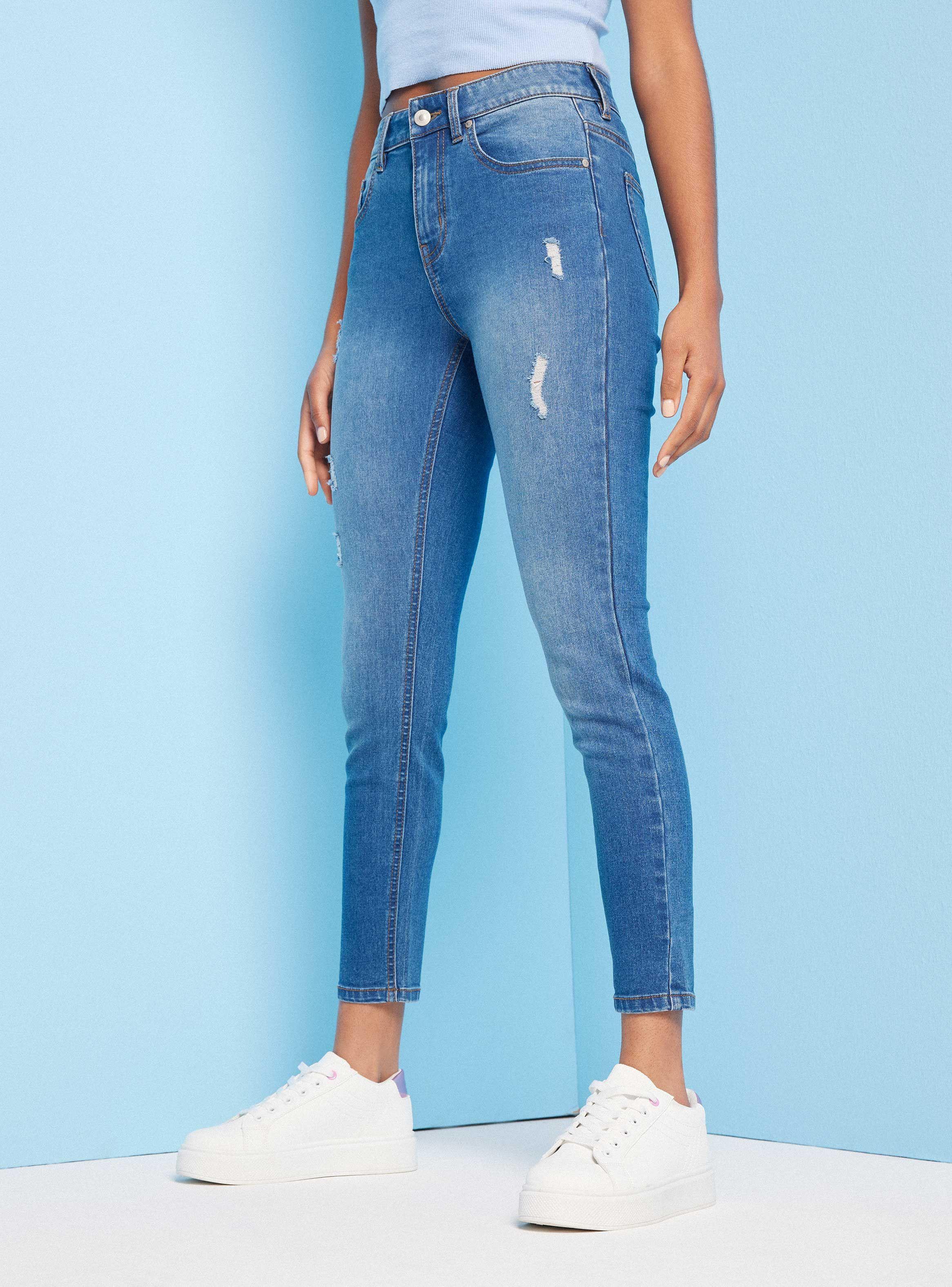 Jeans Super Skinny 5 Bolsillos-0
