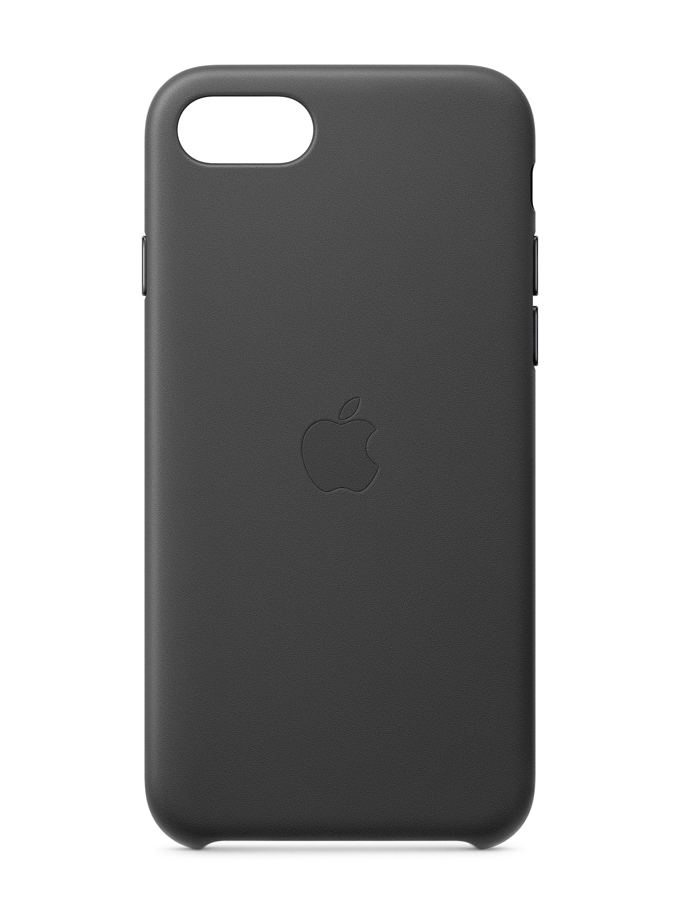 Carcasa para iPhone SE 2020 Cuero Negro-0