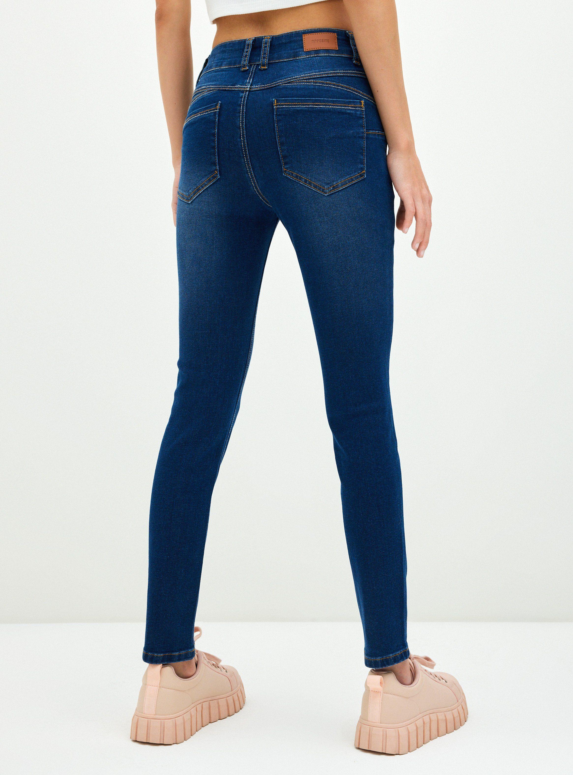 Jeans Super Skinny 2 Botones y Cierre-1