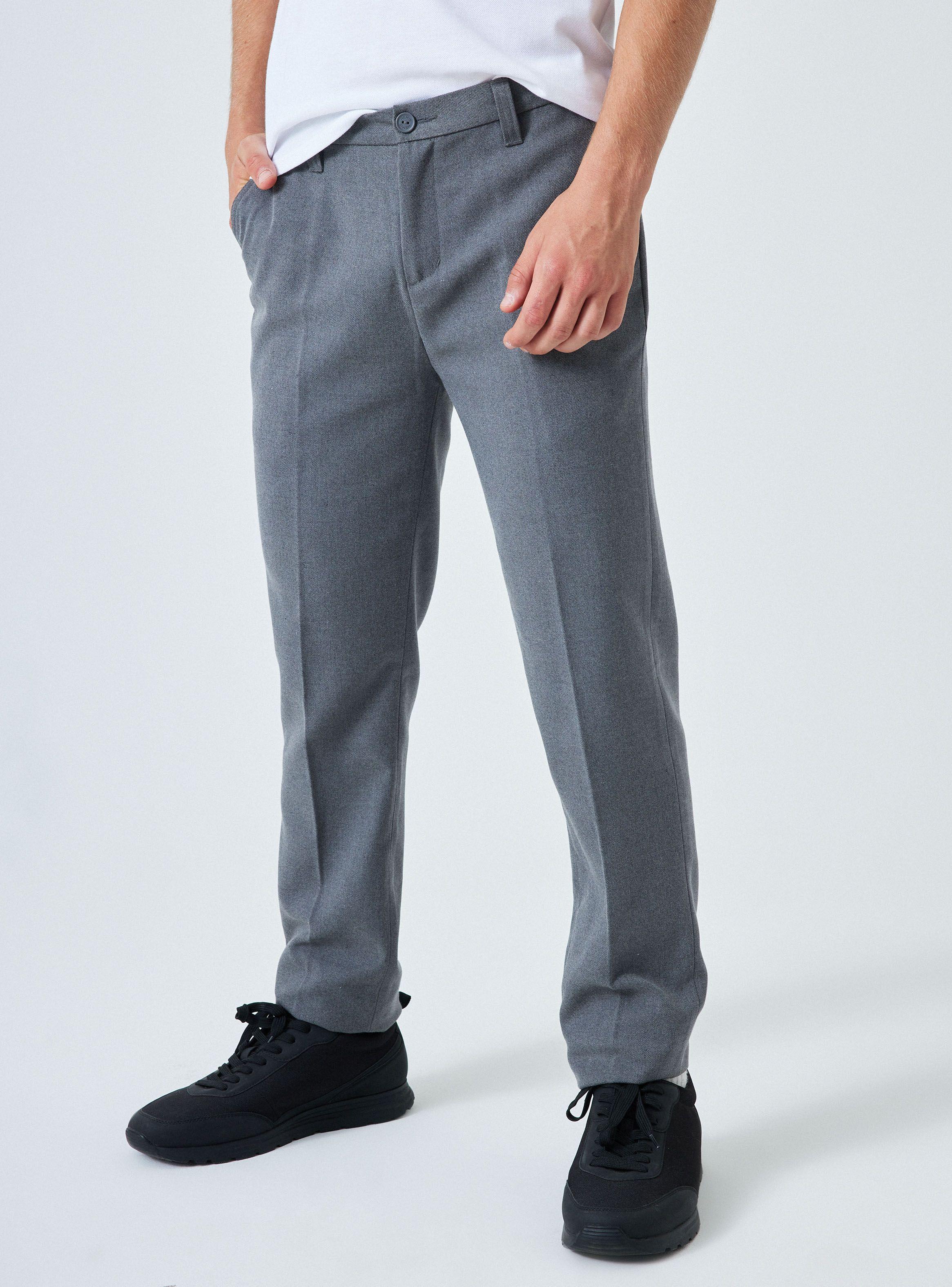 Pantalón Slim Fit Gris Talla 10 A 16-0