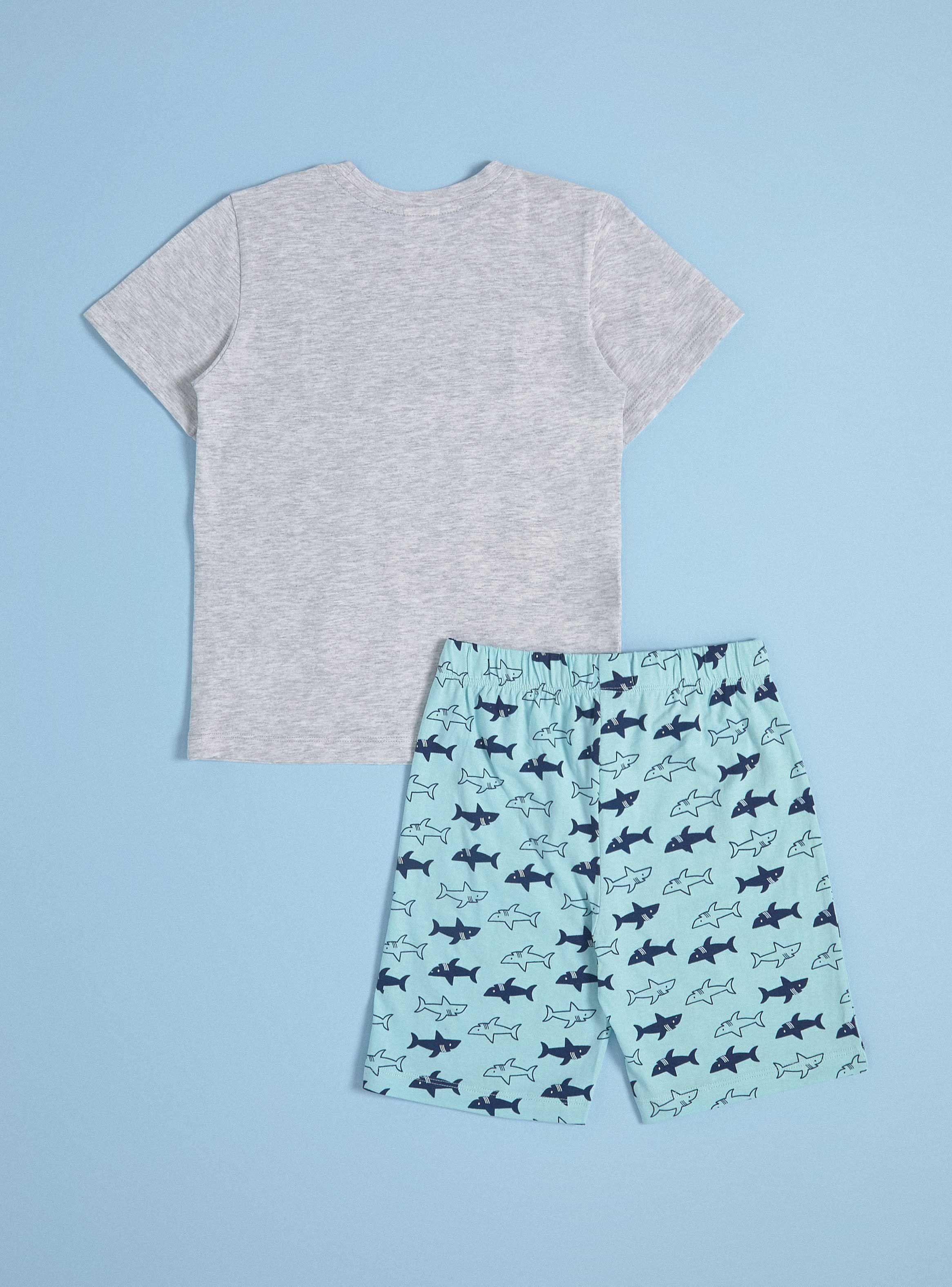 Pijama Estampado Tiburón-1