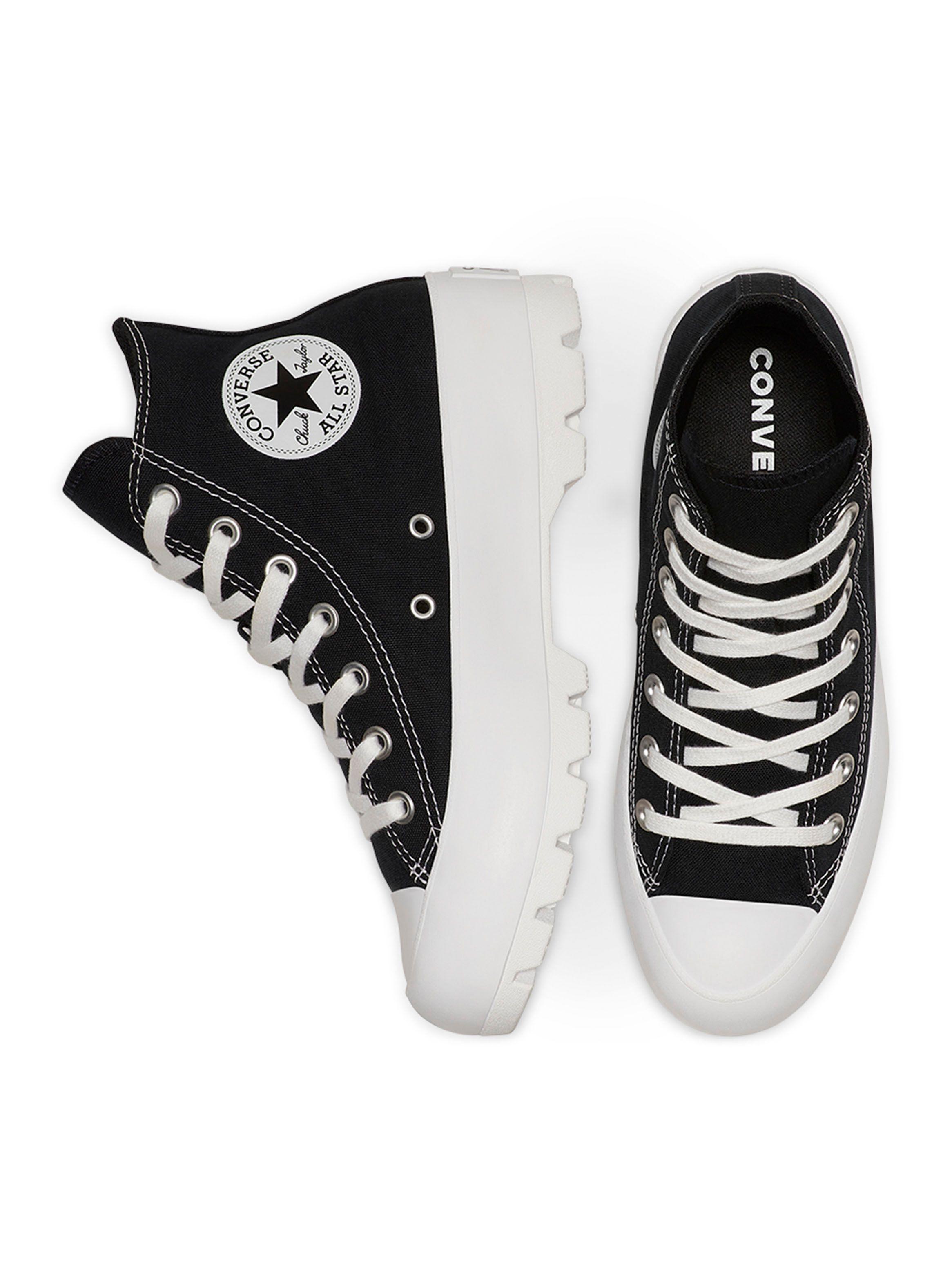 Zapatilla Converse Urbana Negra Lugged Mujer-2