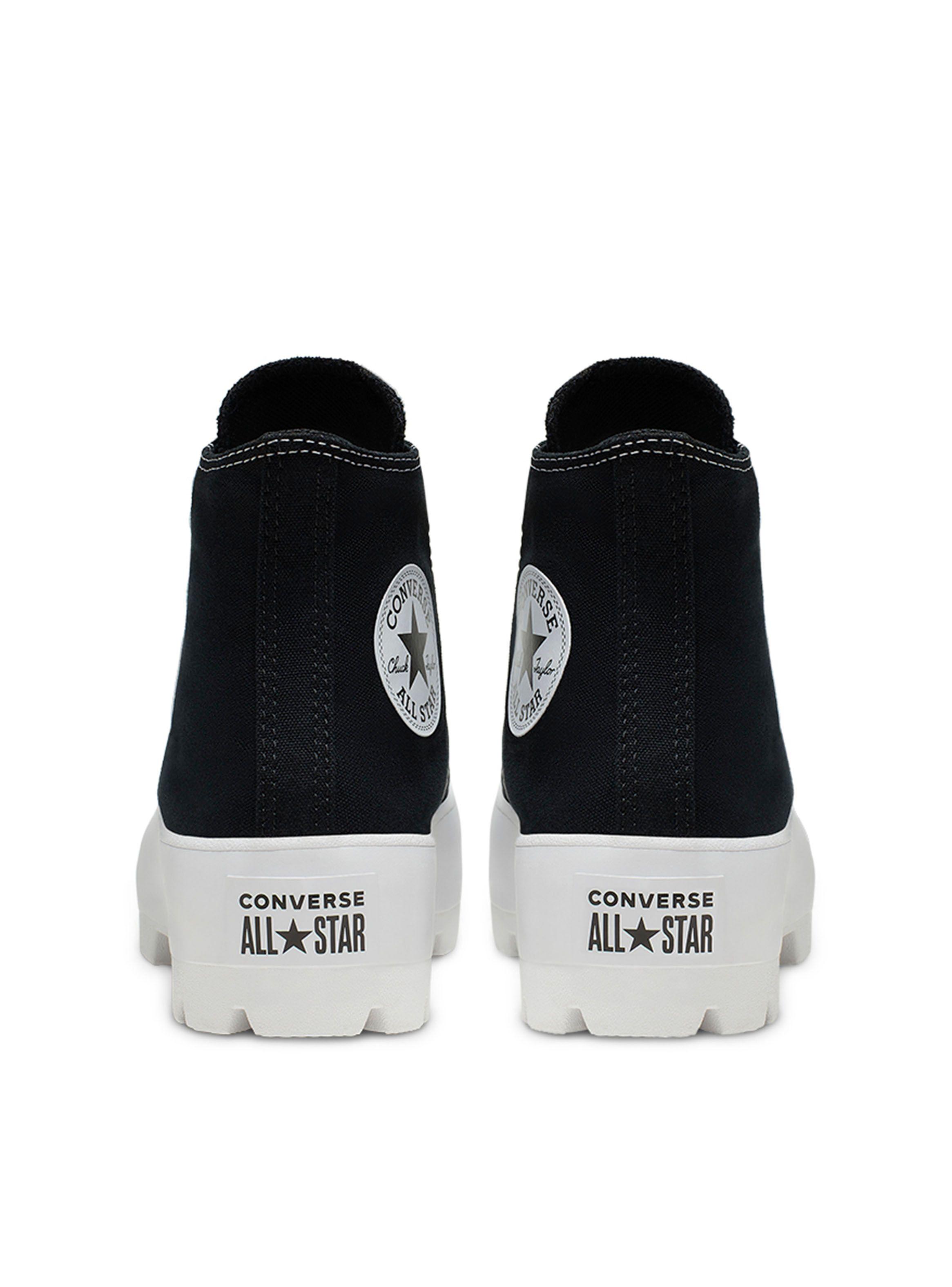Zapatilla Converse Urbana Negra Lugged Mujer-3