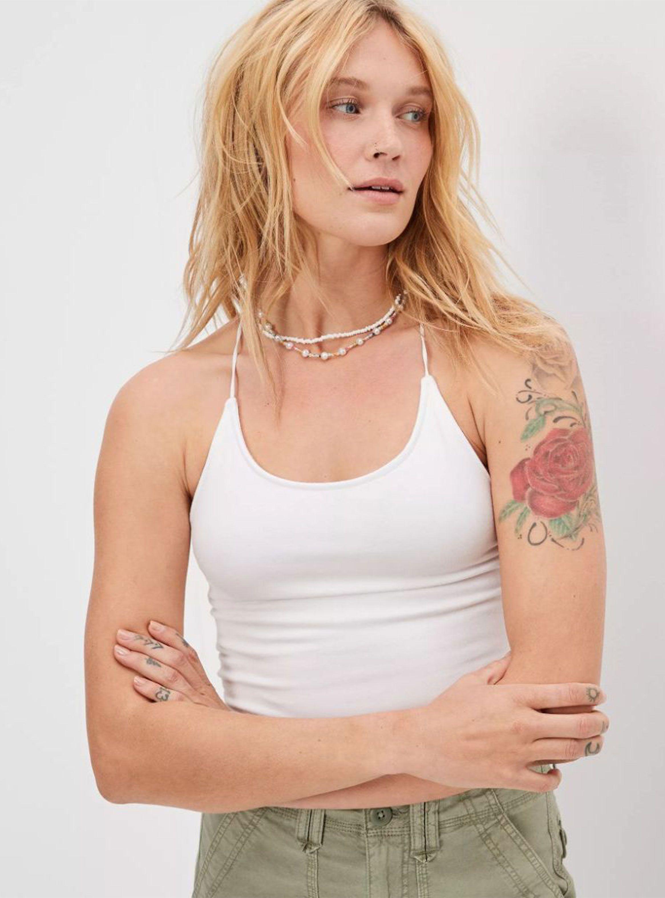 Crop Top Strappy-Go-Lucky Liso-0