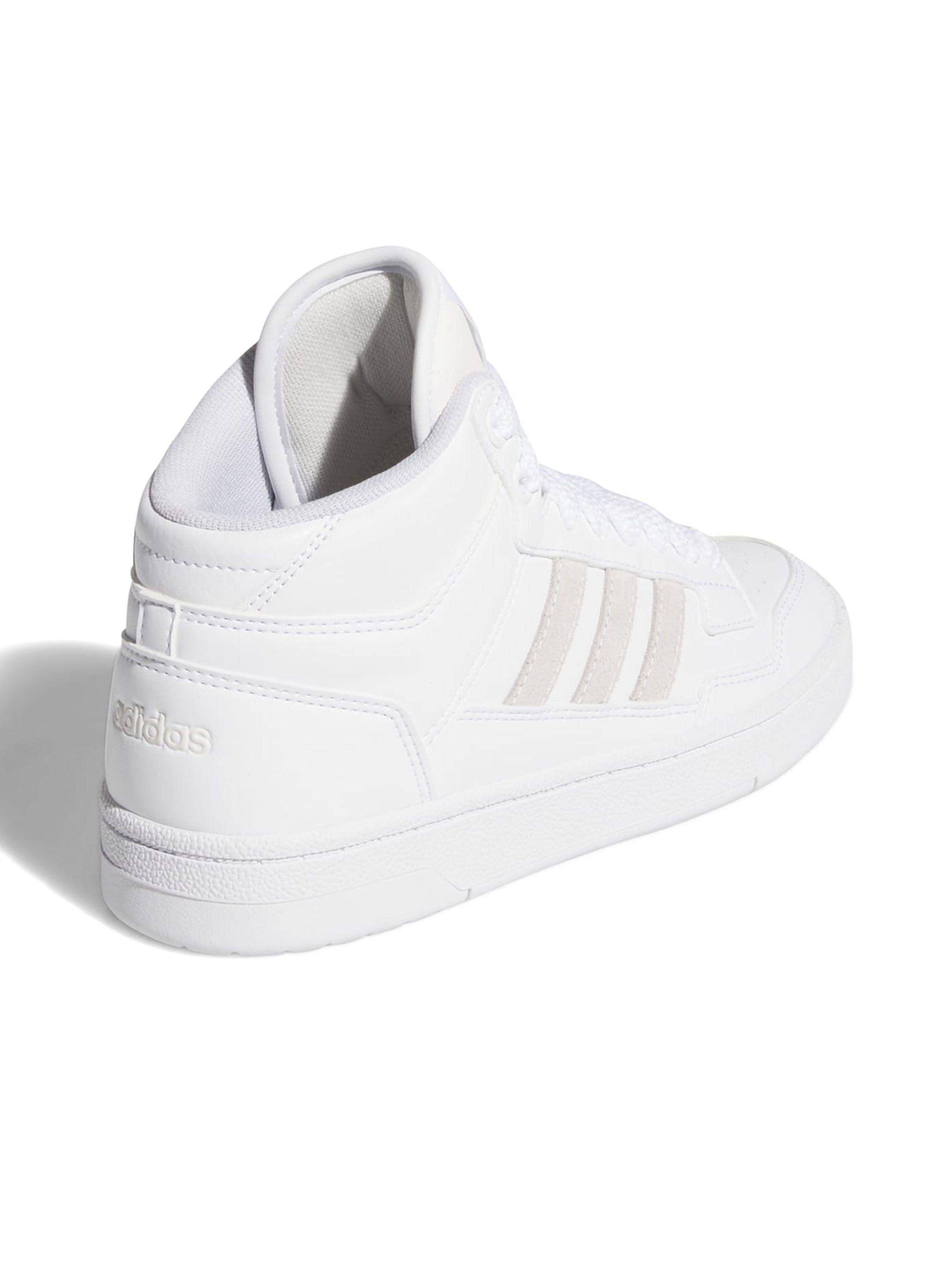 Zapatilla Básquetbol White Hoops 4.0 Cf I Jr. Unisex-3