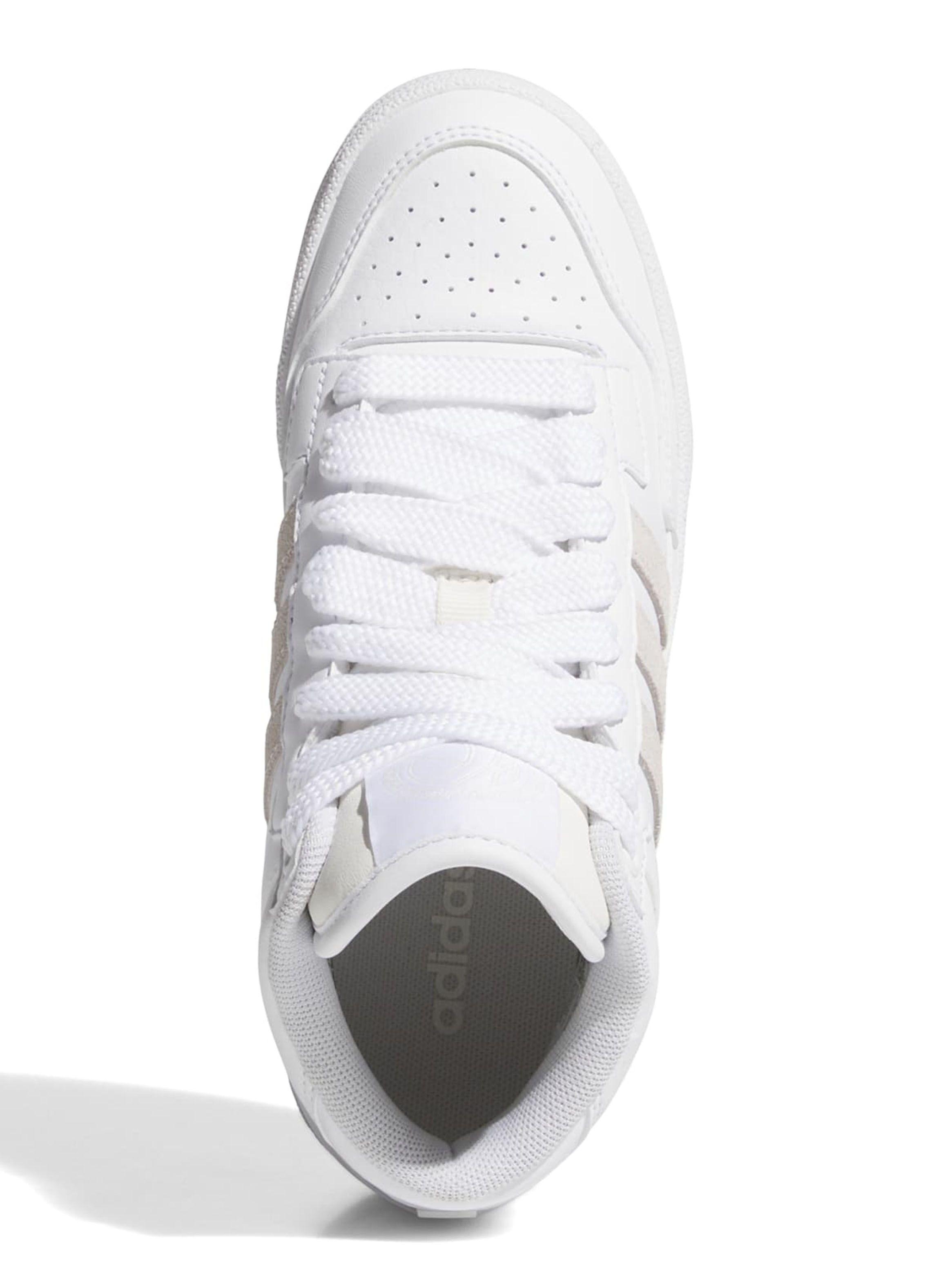 Zapatilla Básquetbol White Hoops 4.0 Cf I Jr. Unisex-4