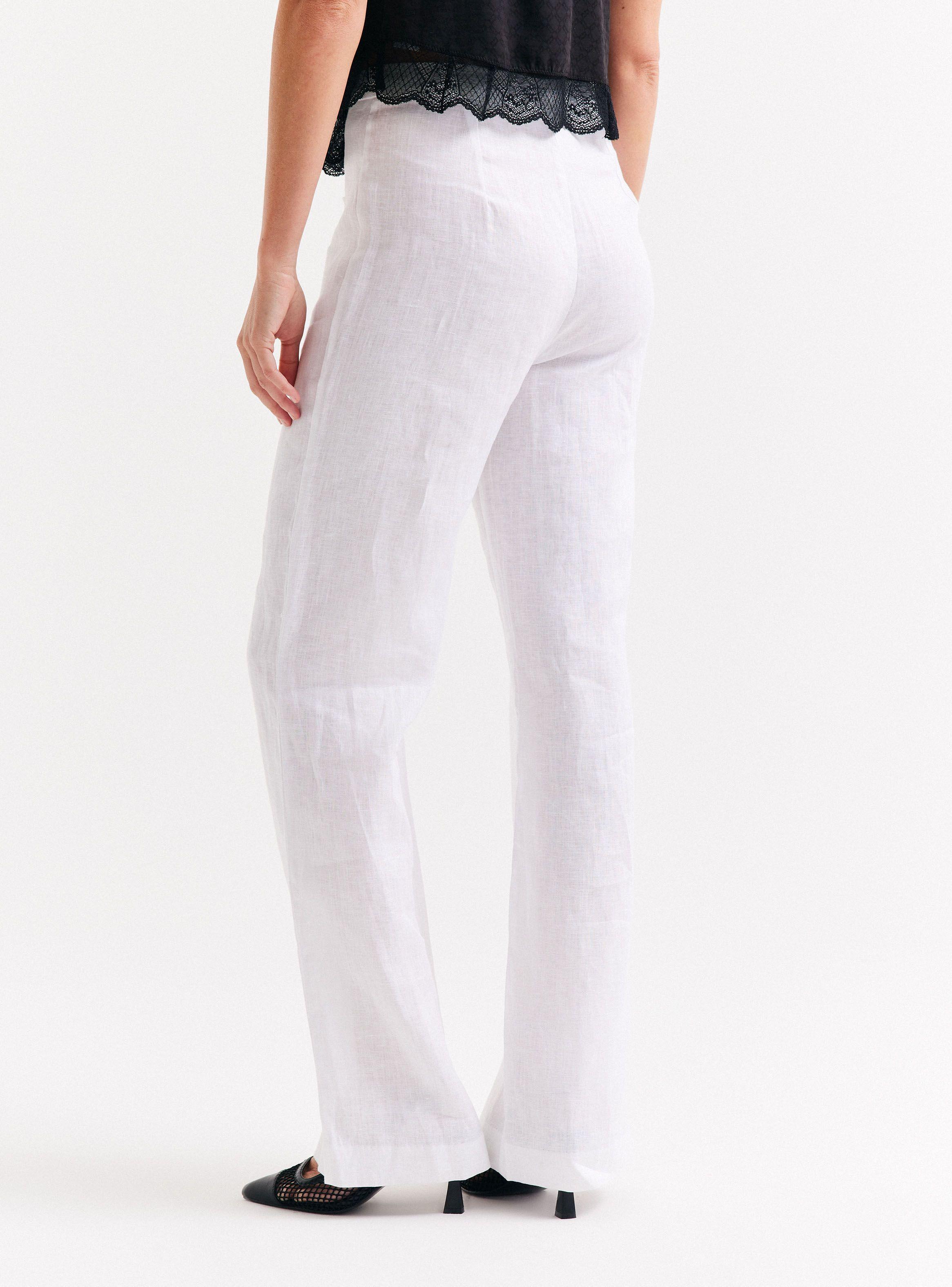 Pantalón Palazzo de Lino-1