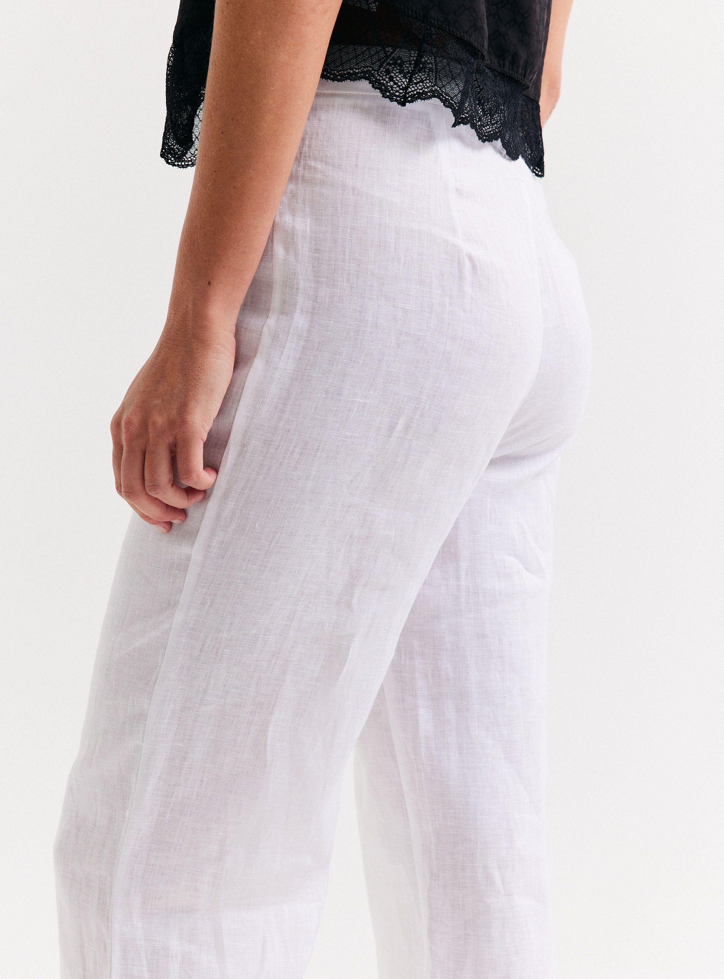 Pantalón Palazzo de Lino-3