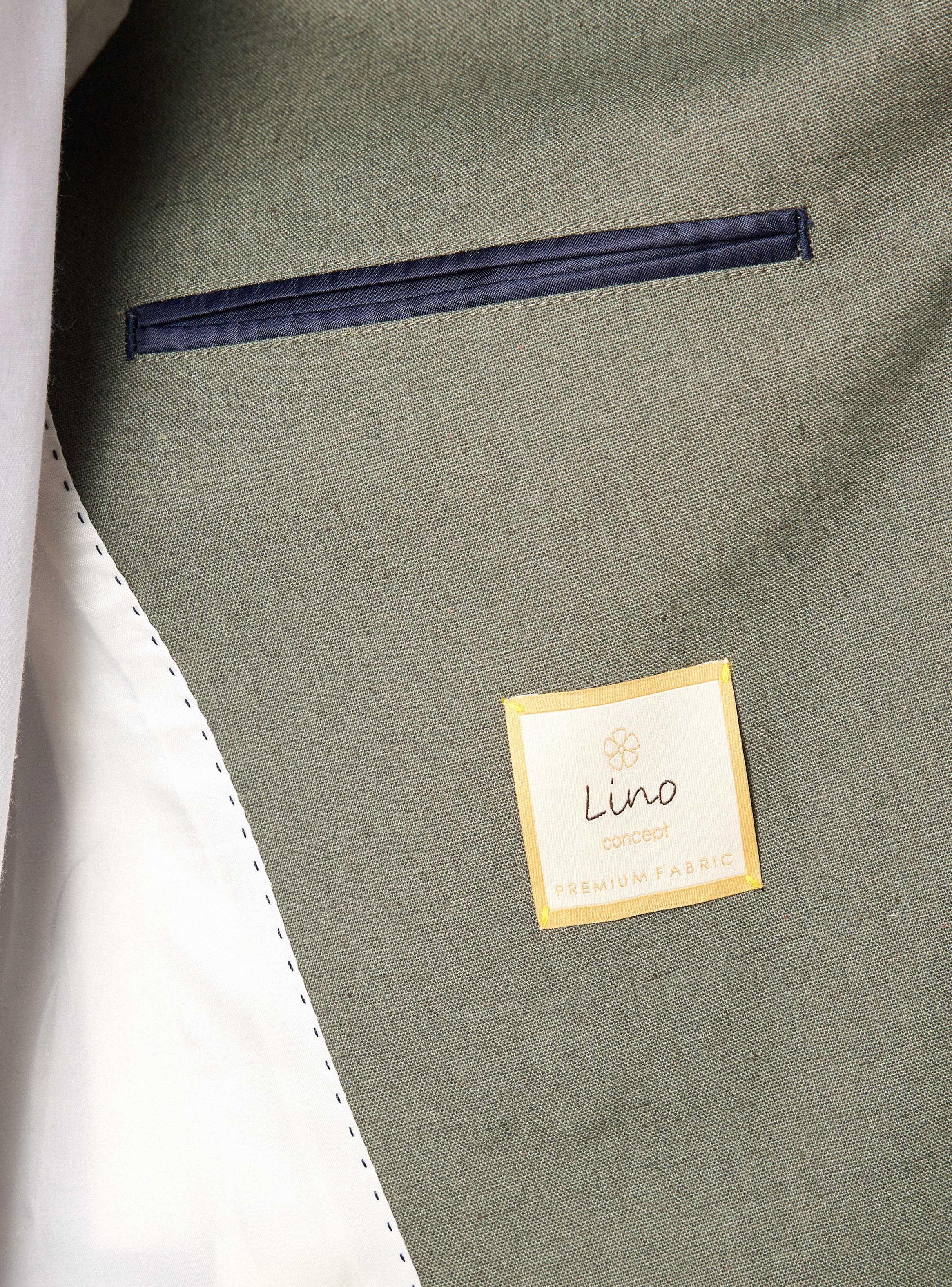 Vestón Recto Slim Fit Tela con Lino Liso de Arrow