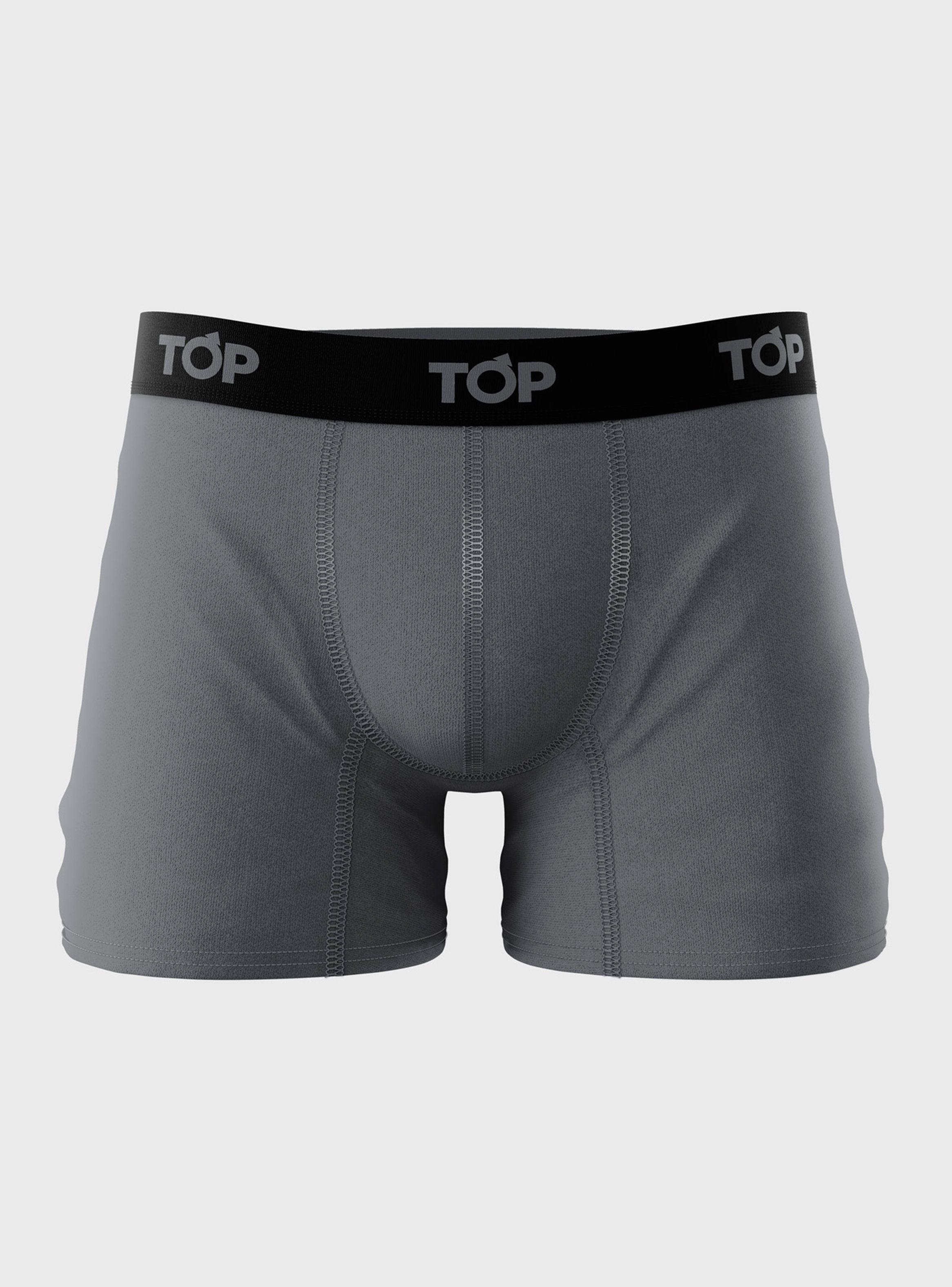 Pack 5 Boxer Medio Liso-1