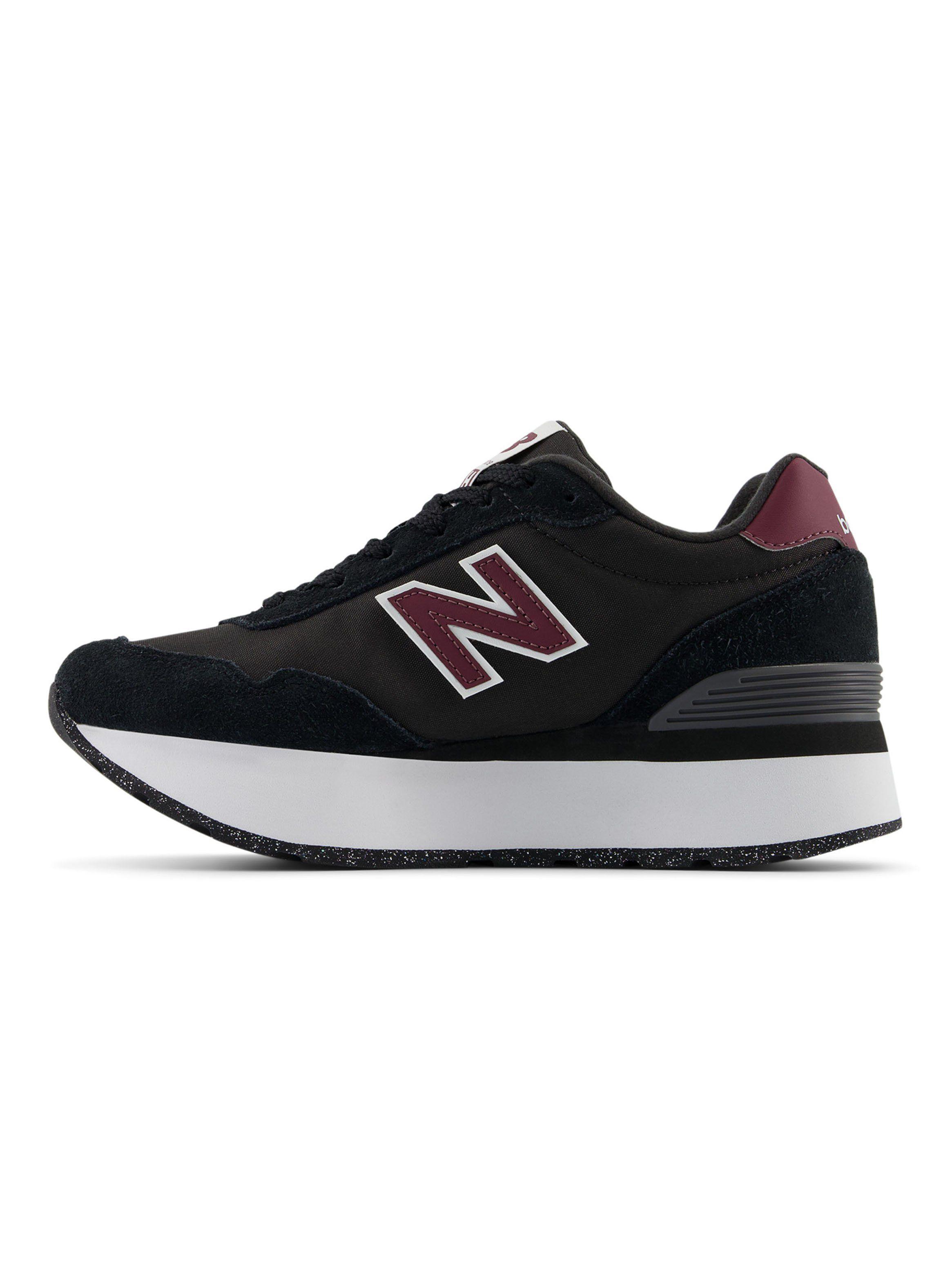 Zapatilla Urbana Black Cuero 515 Mujer-1