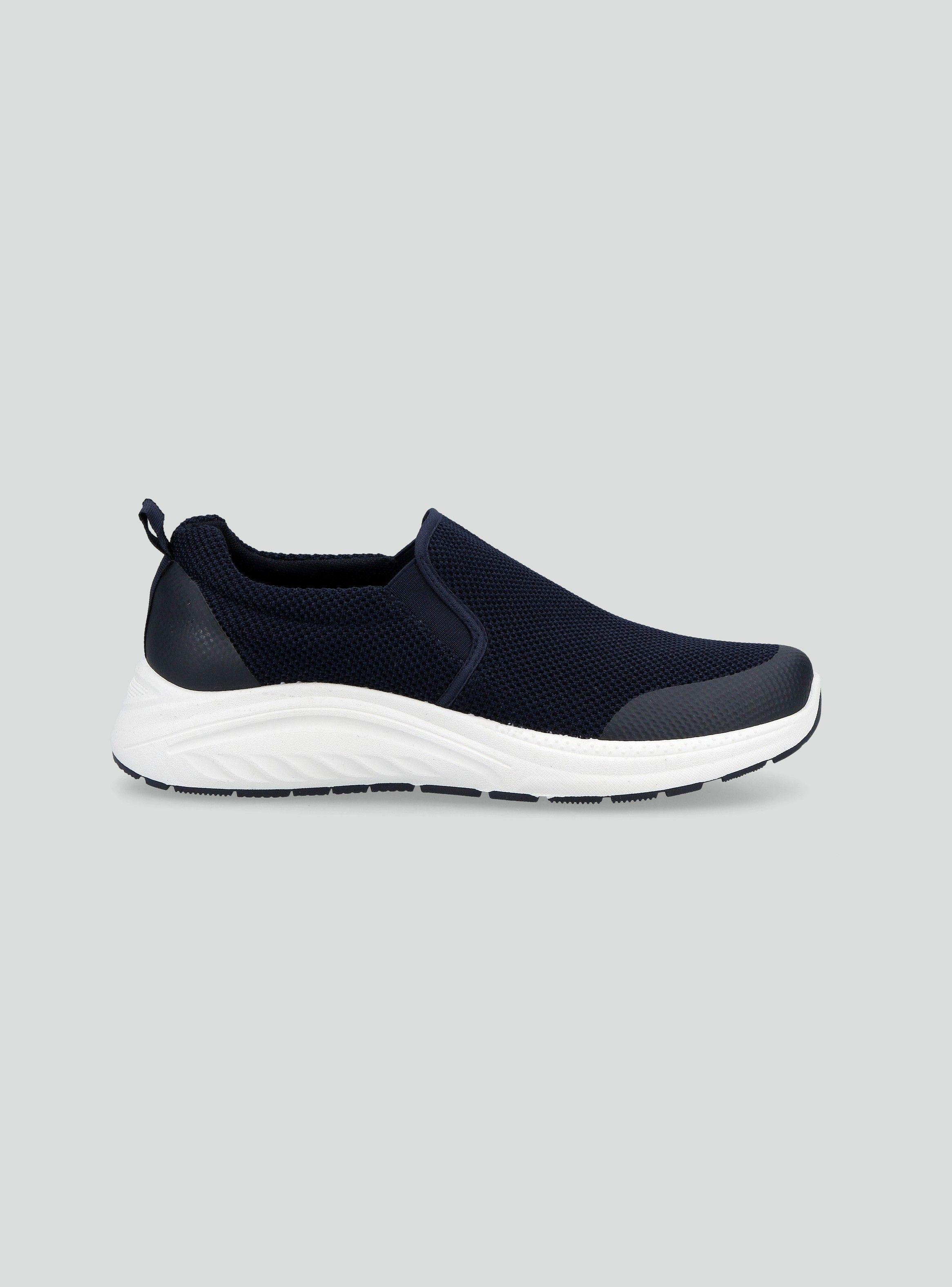 Zapatilla Training Sport Slip On Tejida Hombre-1