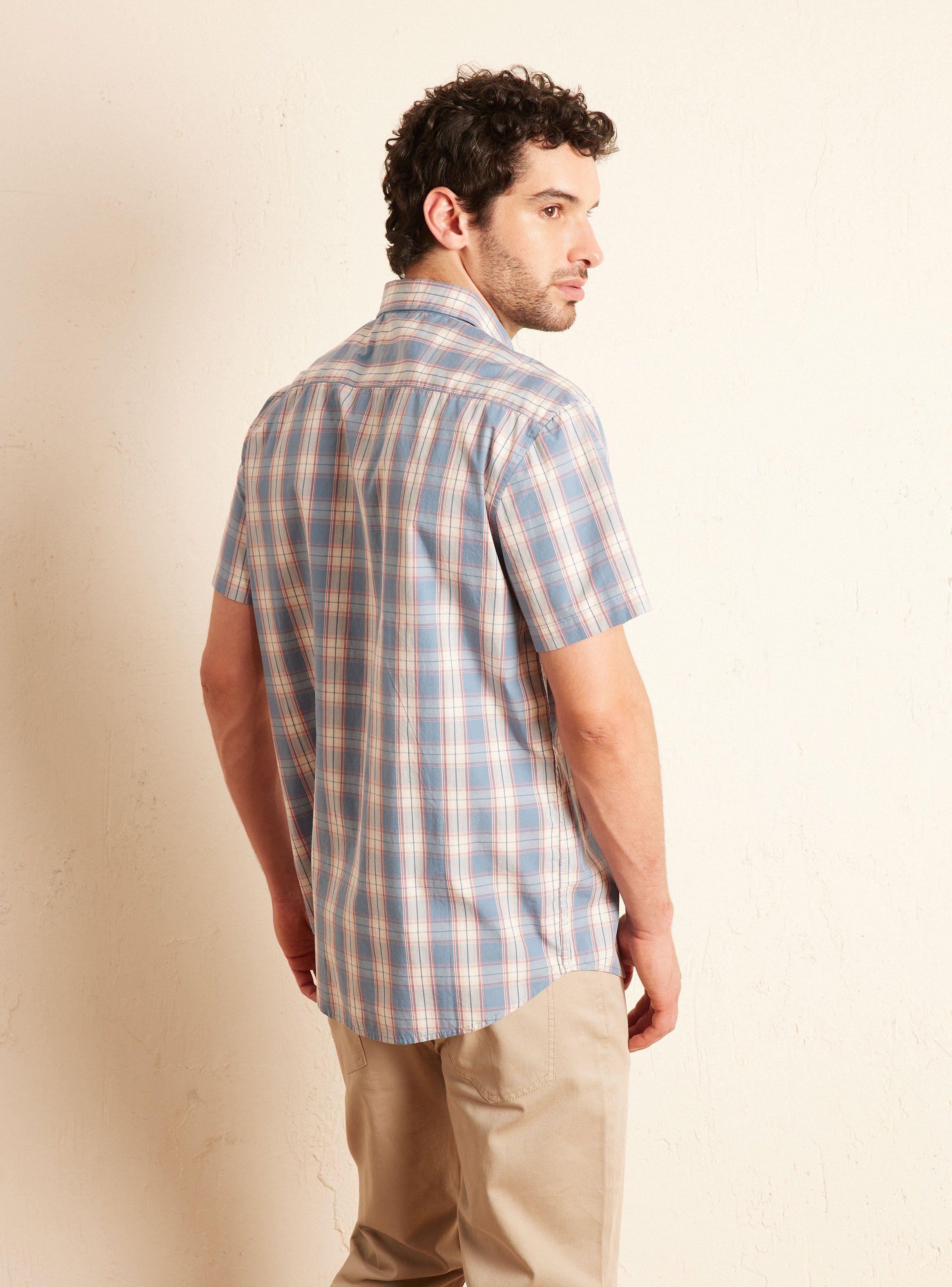 Camisa Manga Corta Cuadros-1