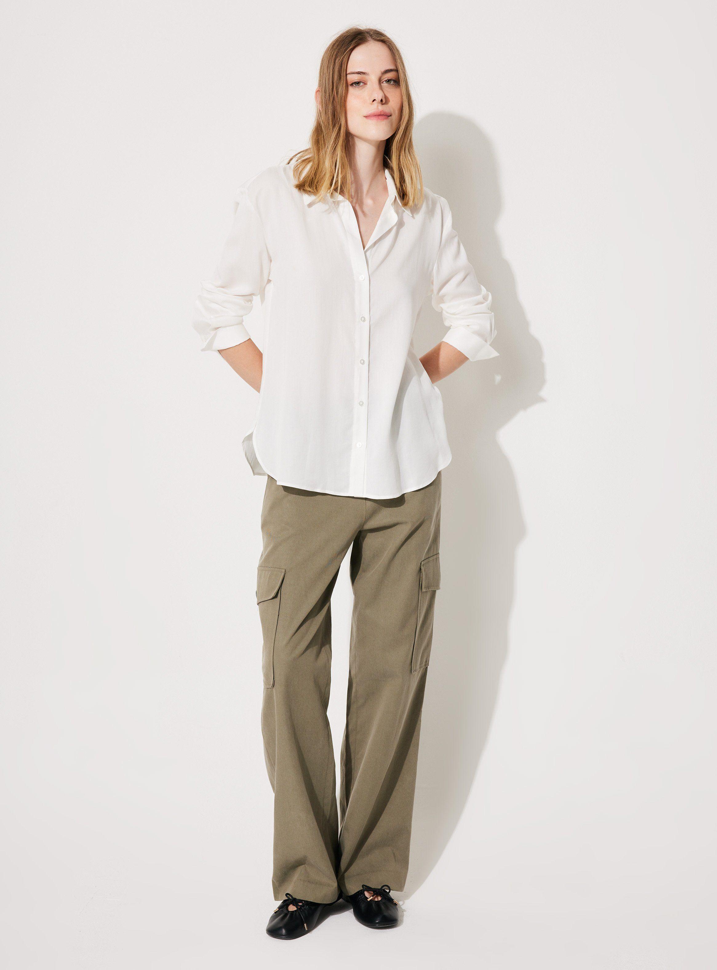 Blusa Camisera Fluida-4
