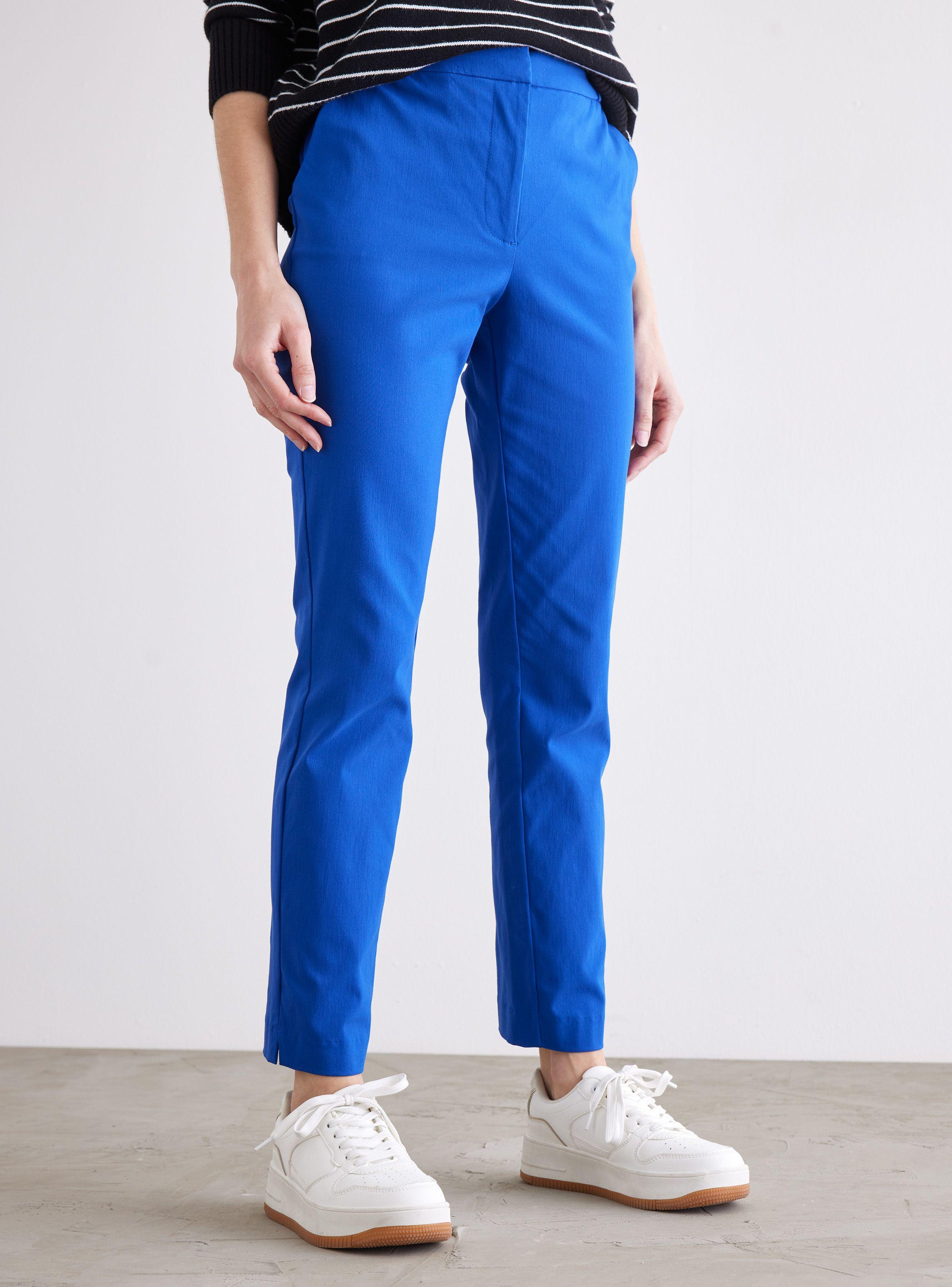 Pantalón de Vestir Recto Tiro Medio-0