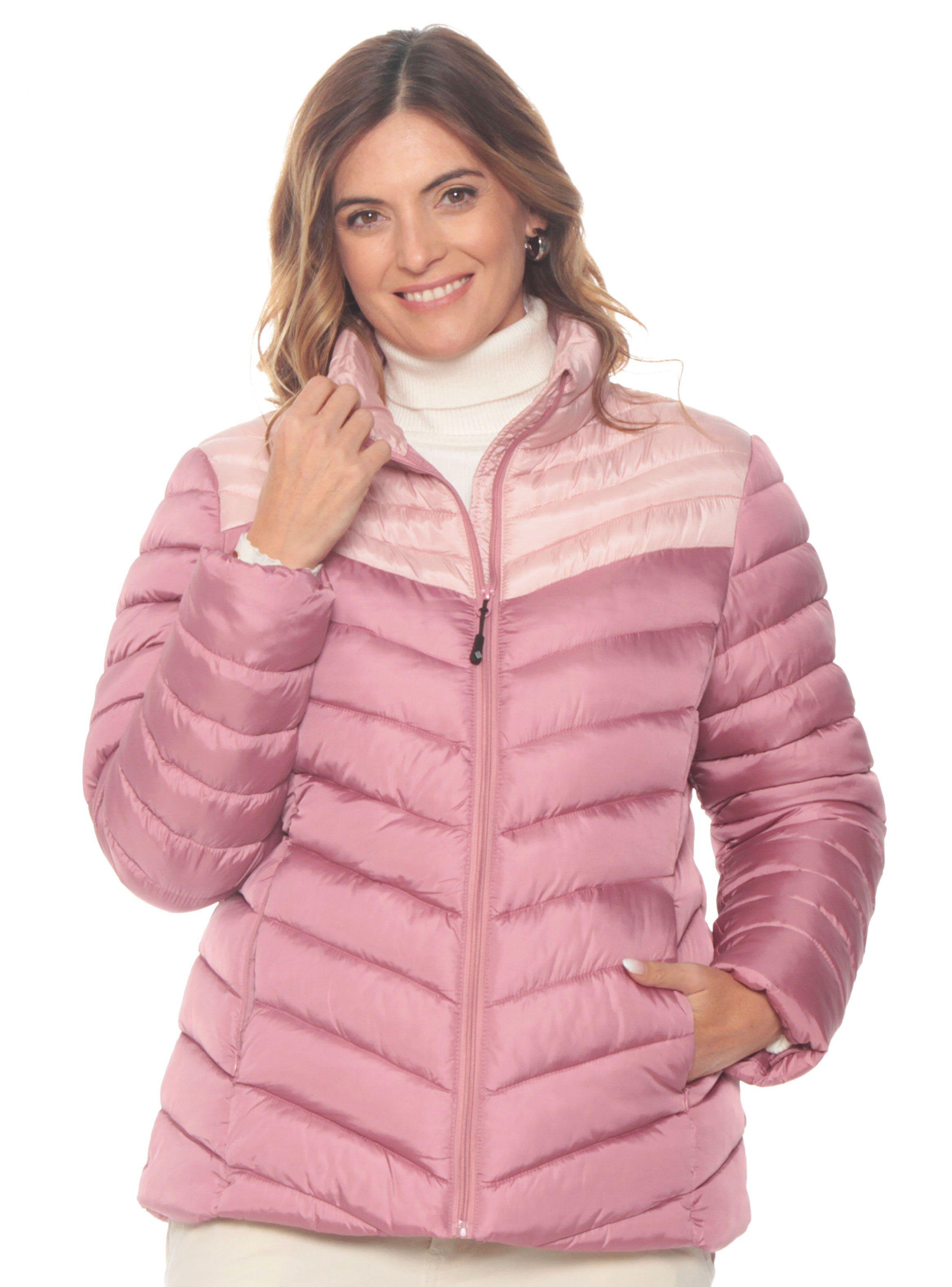 Parka Manga Larga Bicolor-0