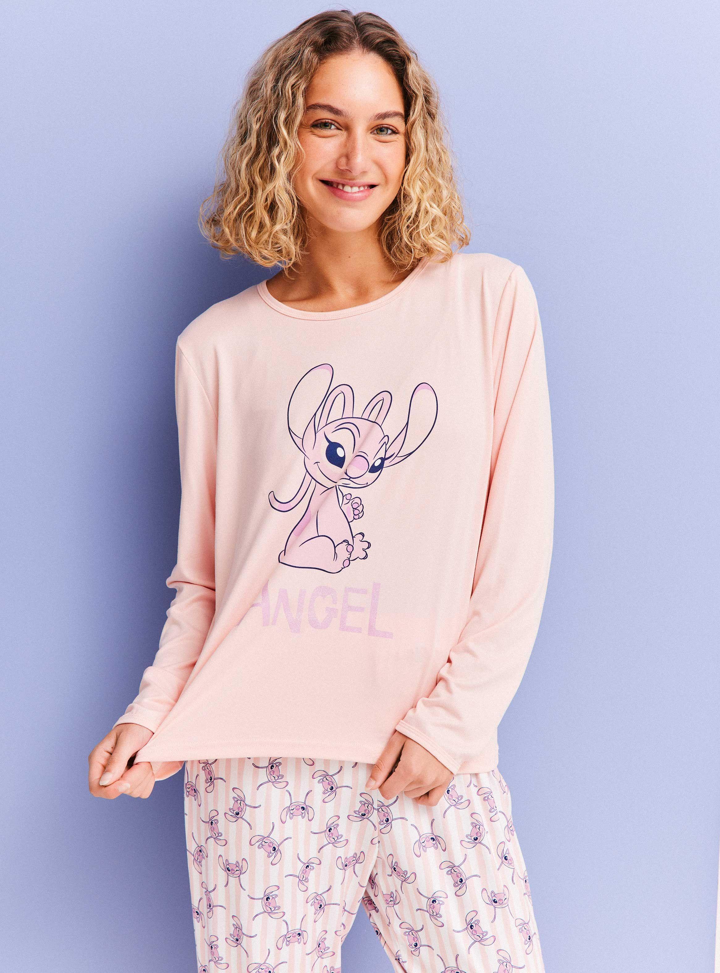 Pijama Largo Disney Ángel-0