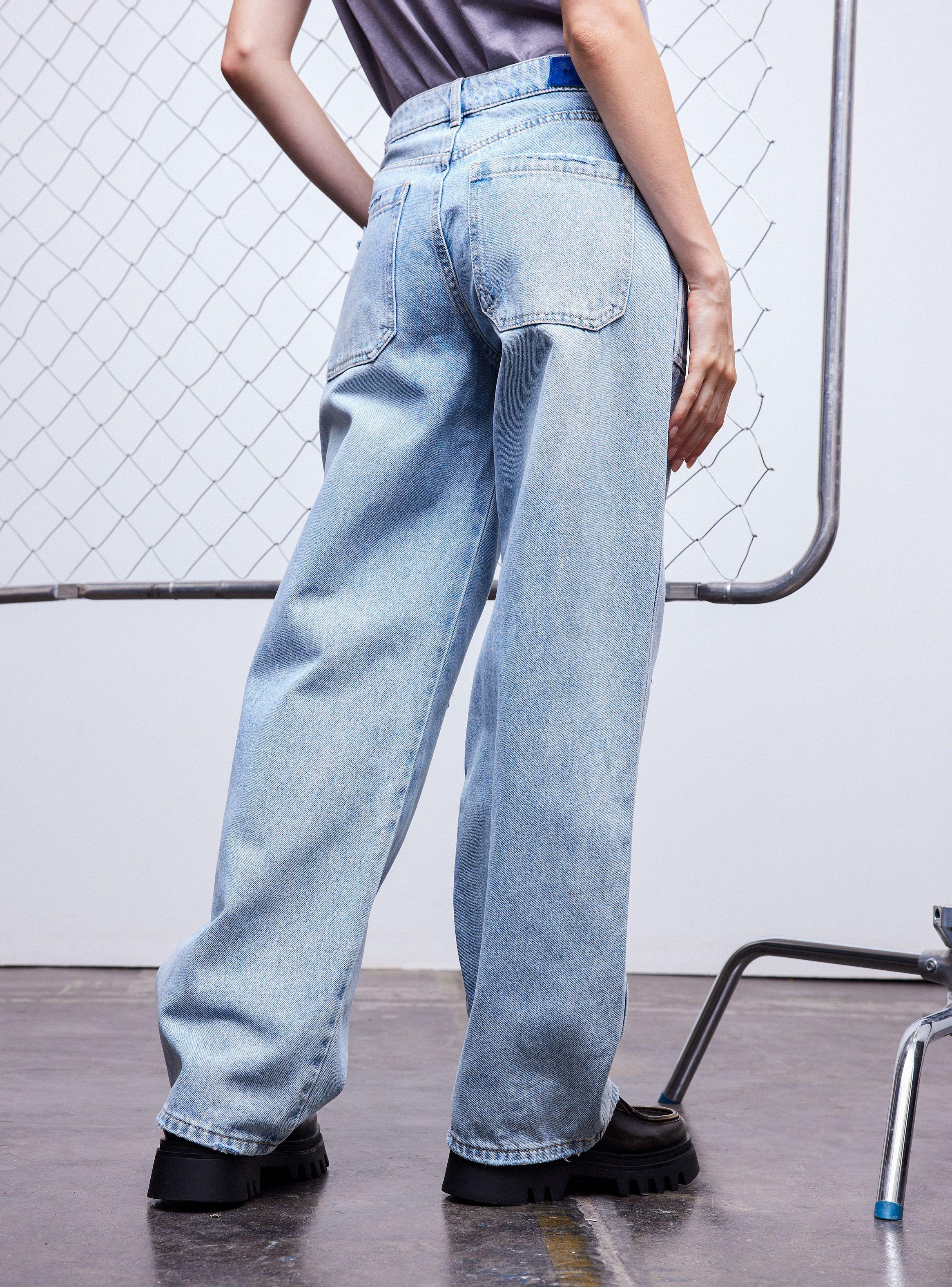 Jeans Carpintero Straight Fit Tiro Medio-1