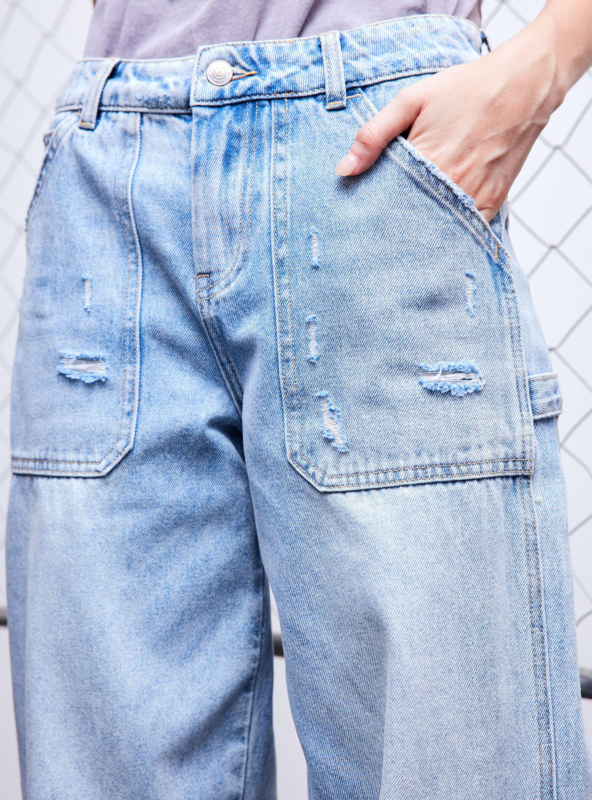 Jeans Carpintero Straight Fit Tiro Medio-2