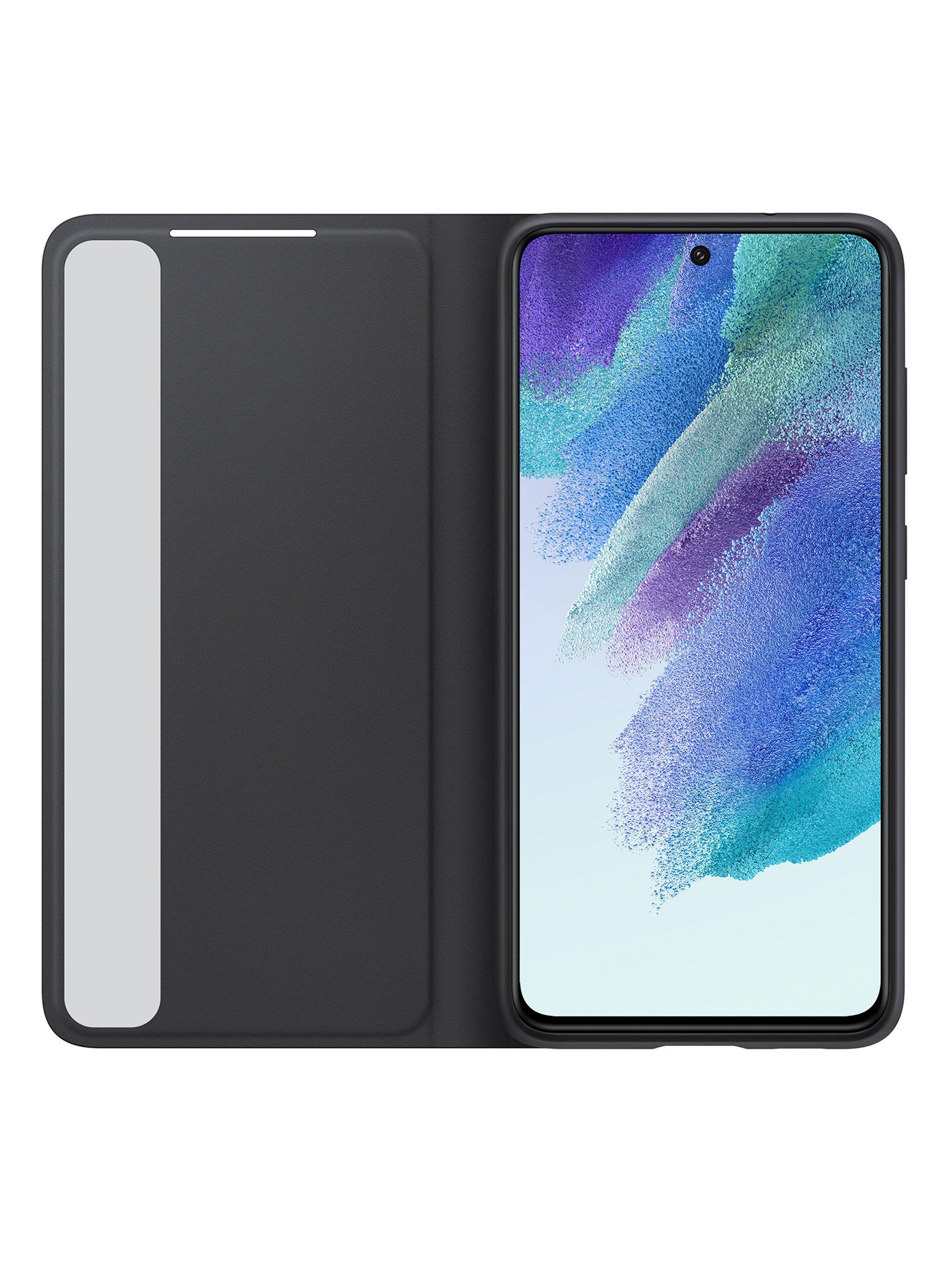 Carcasa Clear View Cover para Galaxy S21 FE Negro-1