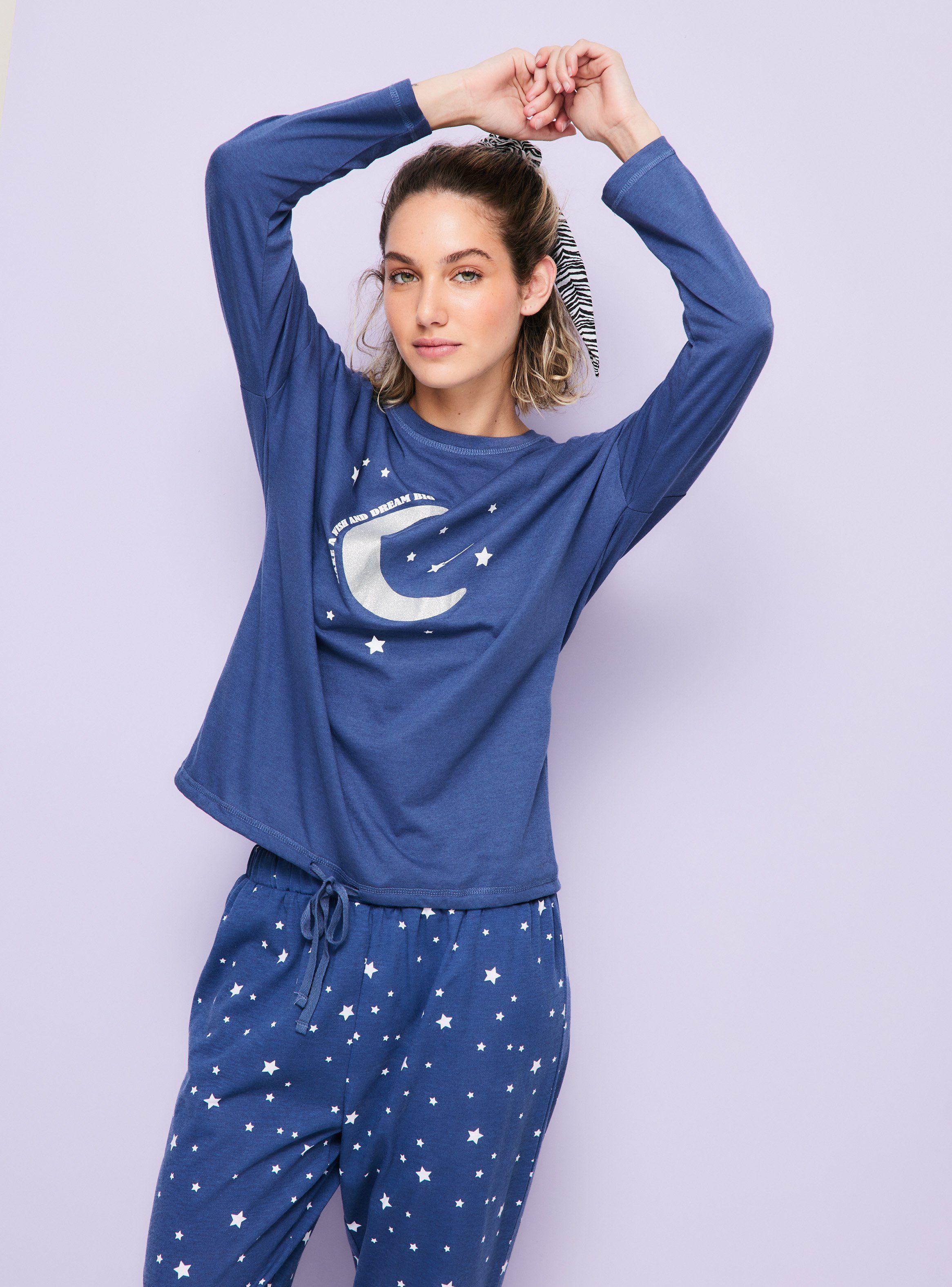 Pijama Manga Larga Full Print-0