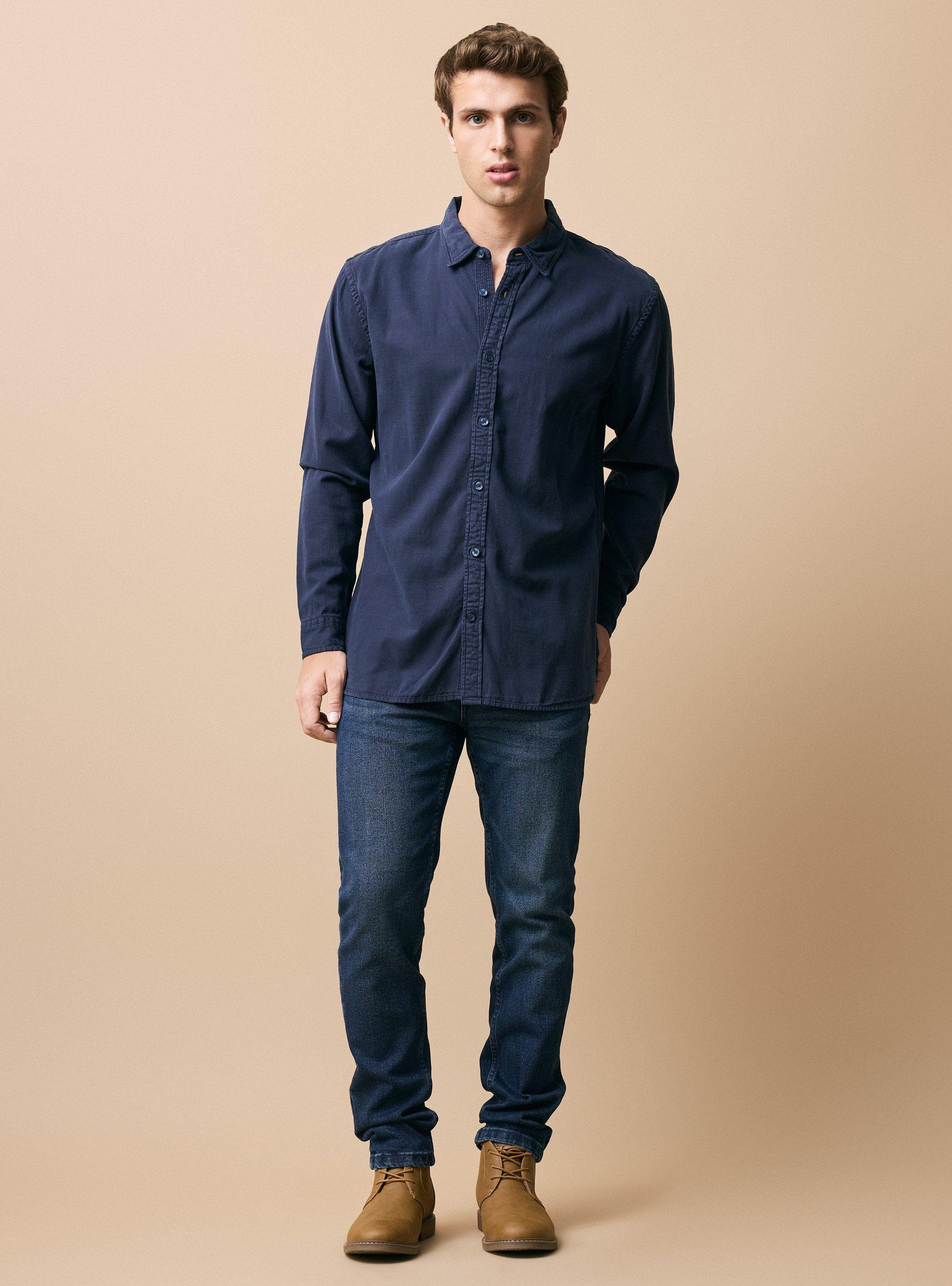 Camisa Lisa Twill color-4