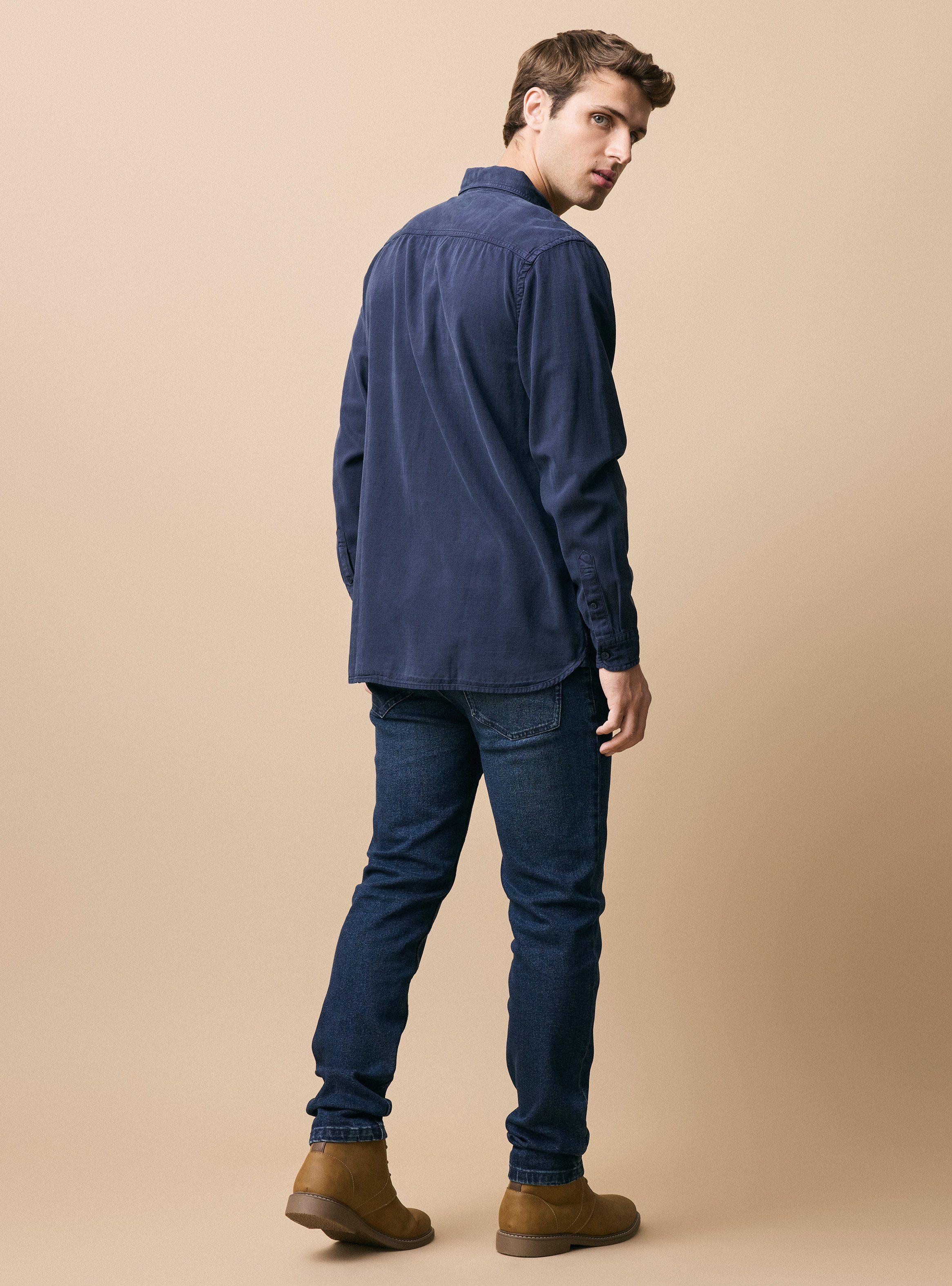 Camisa Lisa Twill color-5