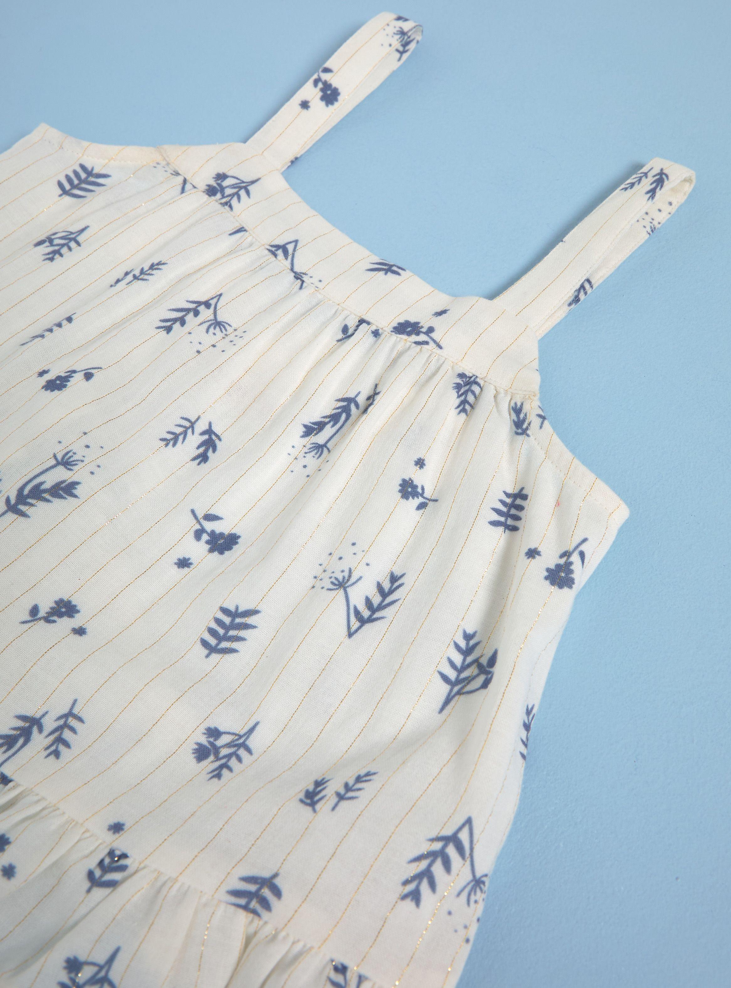 Blusa Estampada con Lurex Espalda Abierta-4