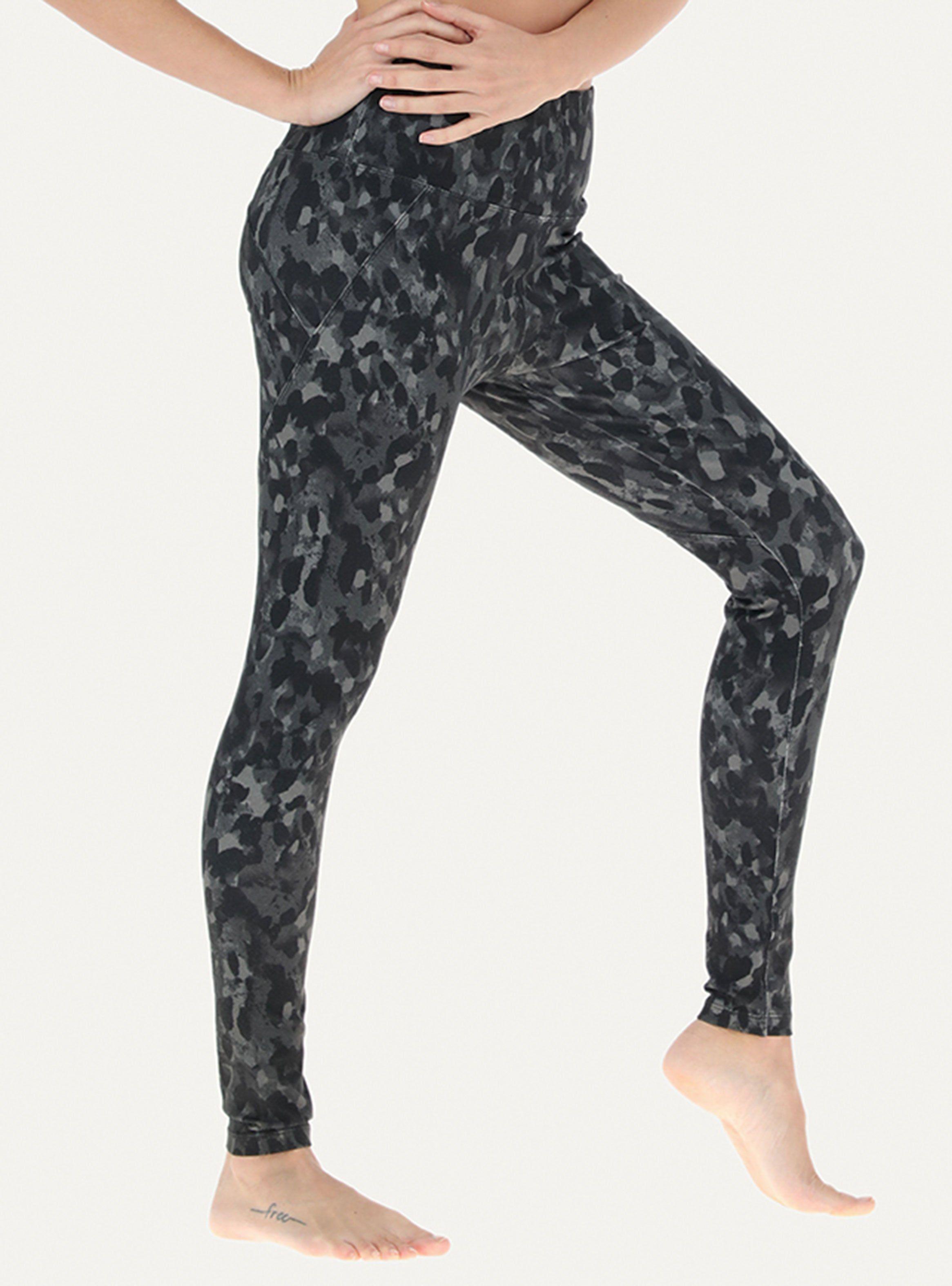 Calza Tiro Alto Street Print Flores-0