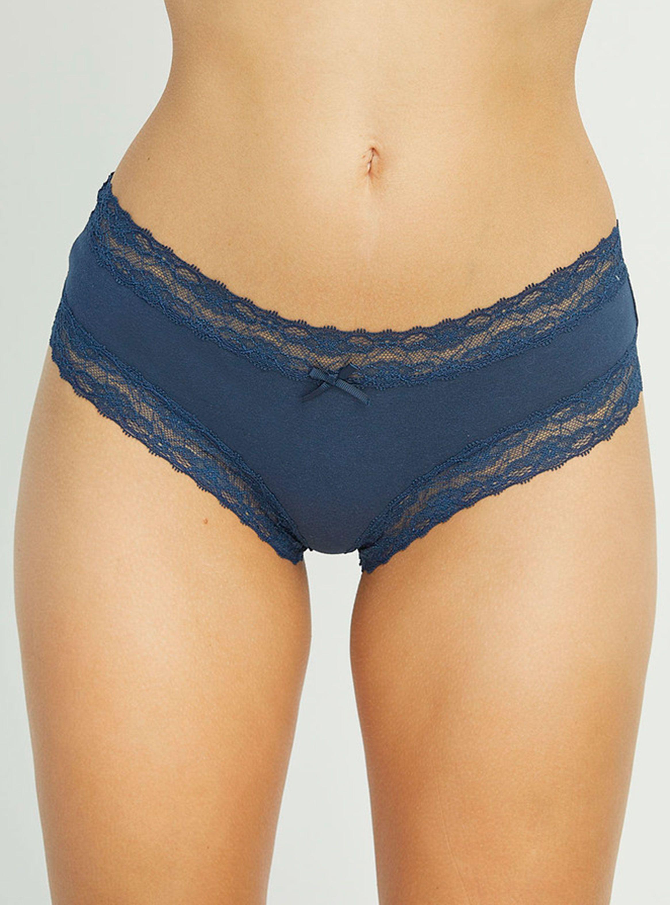 Pack 4 Culotte Algodón Azules y Animal Print-4