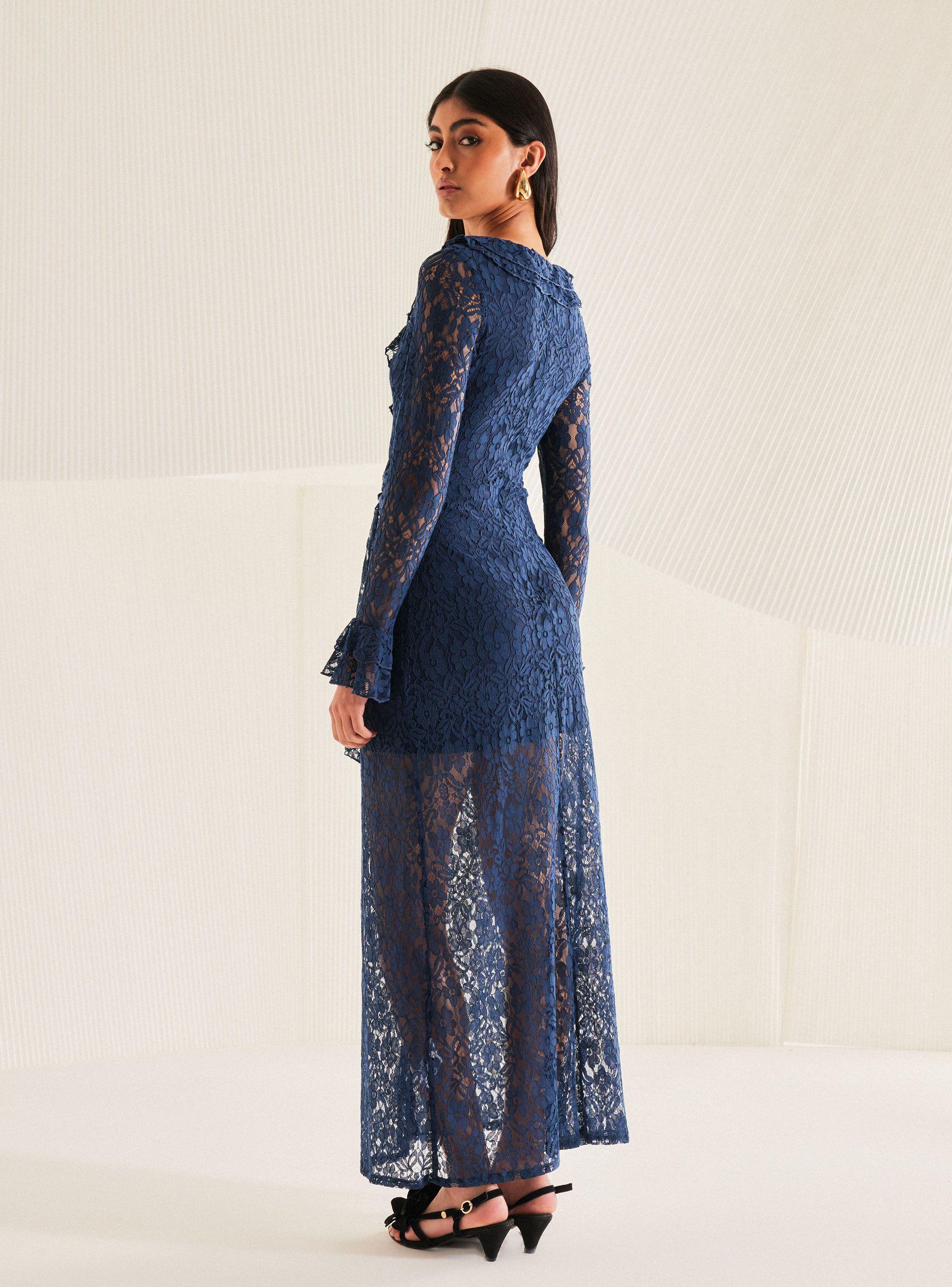 Vestido Colaboración María Guldman de Encaje-5