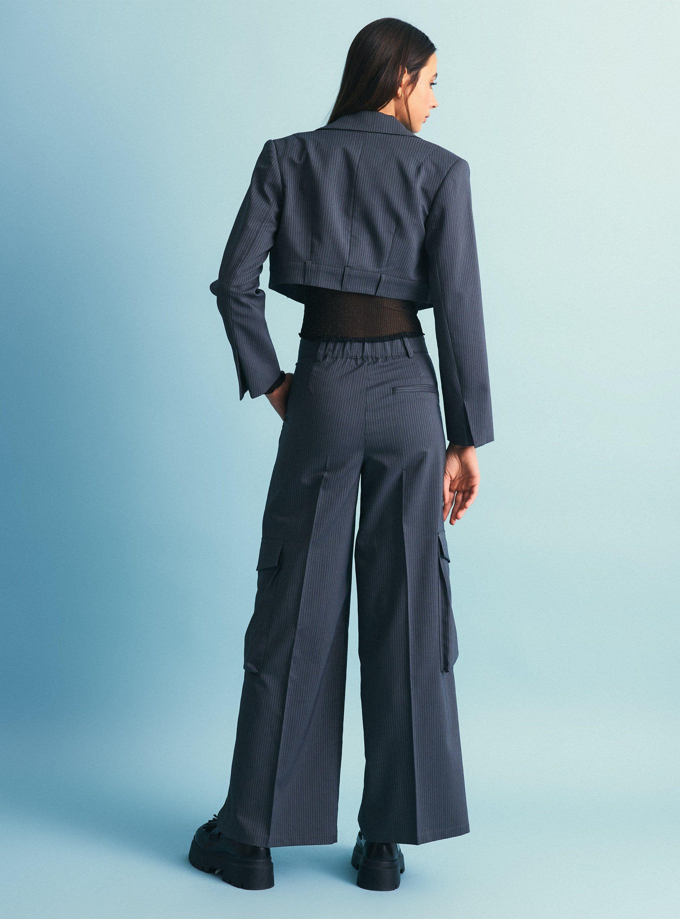 Blazer Crop  Tipo Sastreto-5