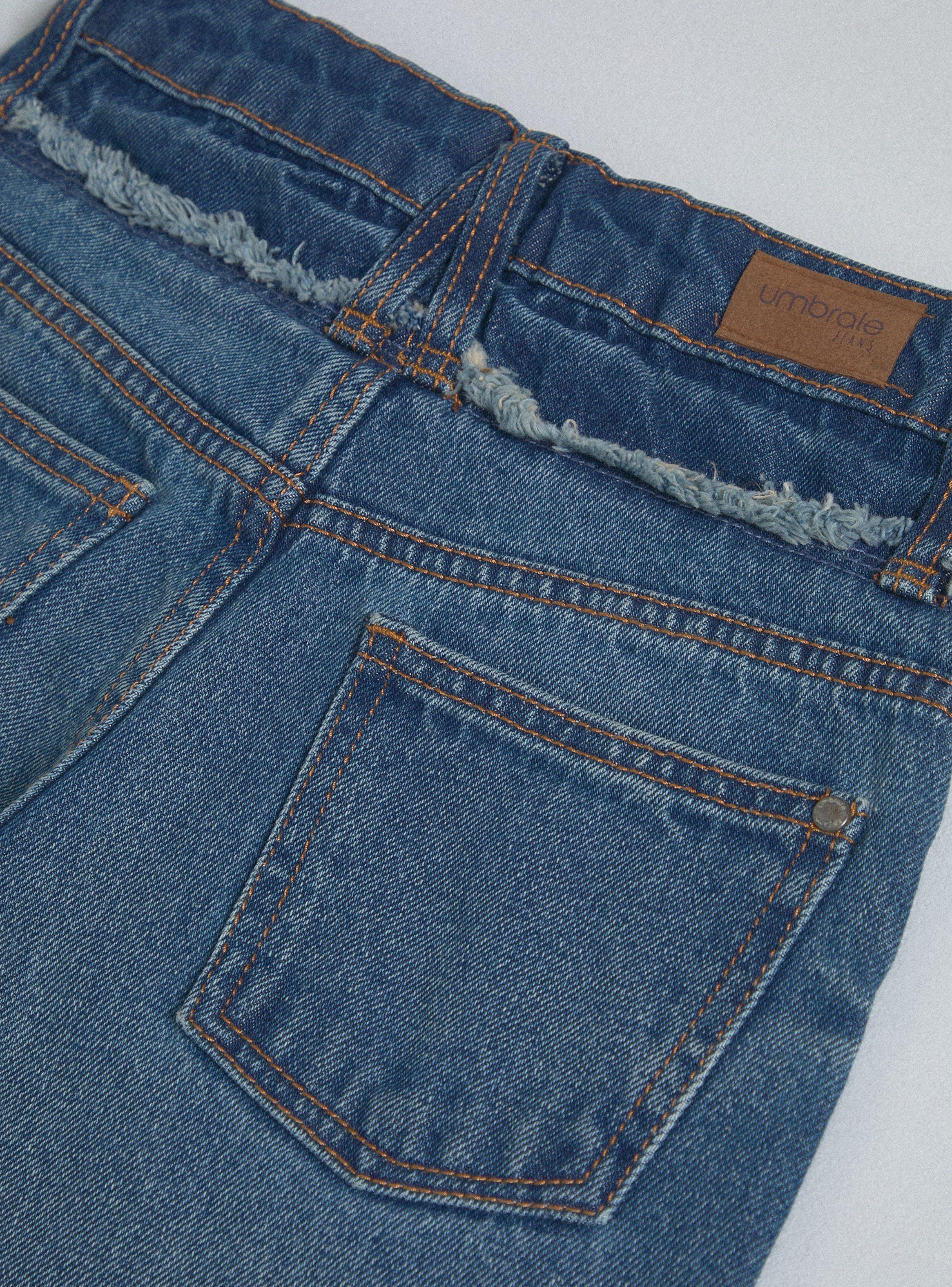 Jeans Wide Leg Desflecado-4