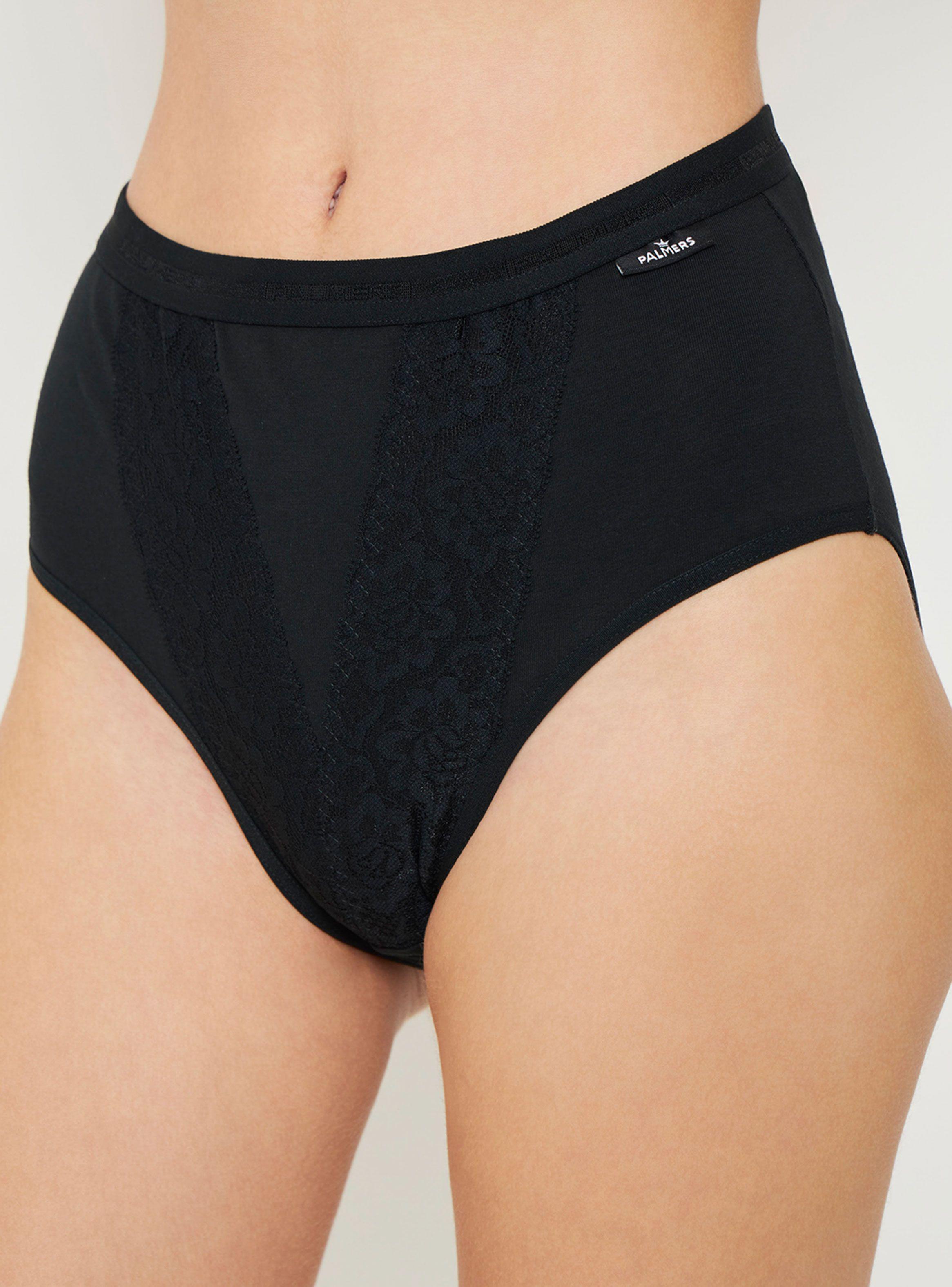 Pack 3 Lace Hikini Algodón Encaje Elástico-1