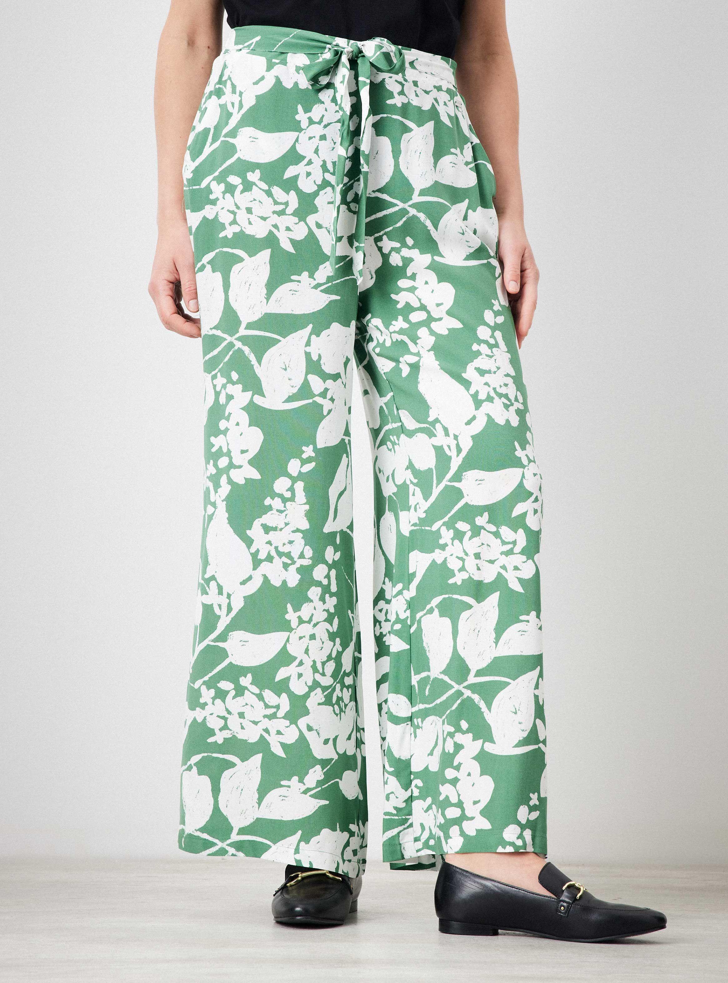 Pantalón Full Print Holgado-0