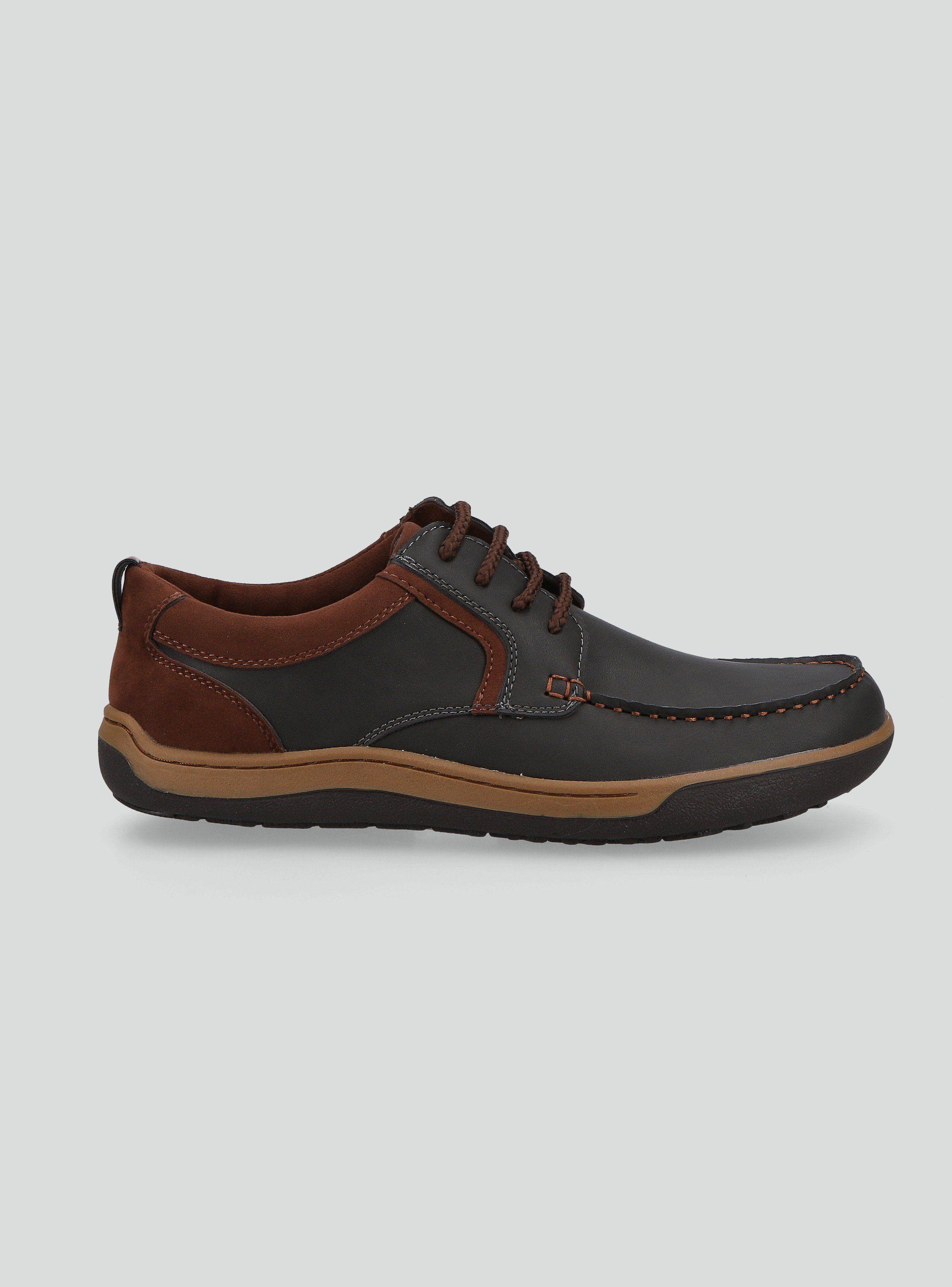 Zapato Casual Estilo Mocasín Acordonado Hombre-0