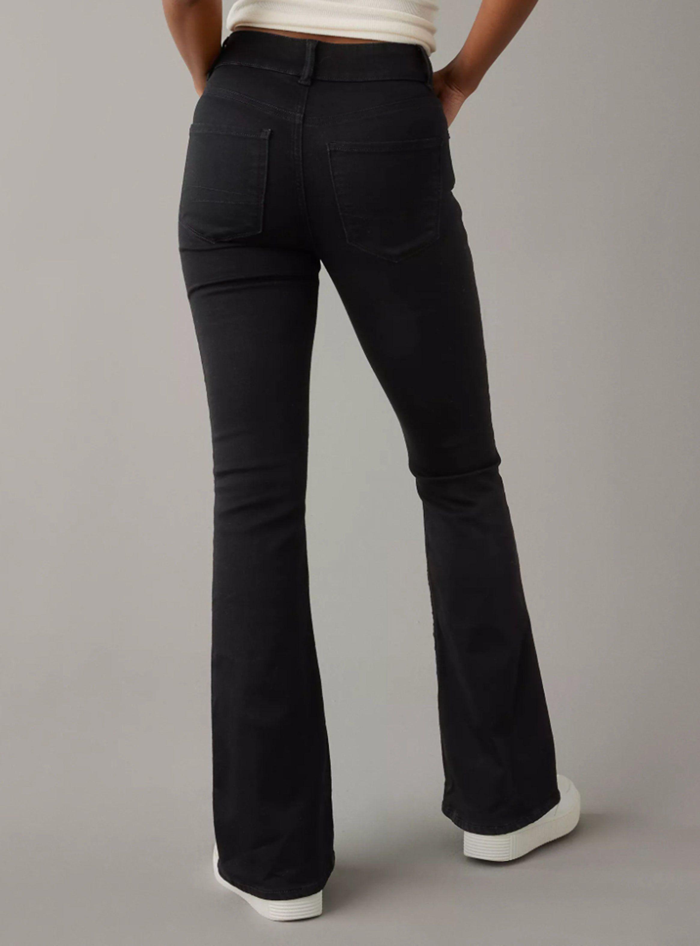 Jeans Nex T Level Flare Cintura Super Alta-1