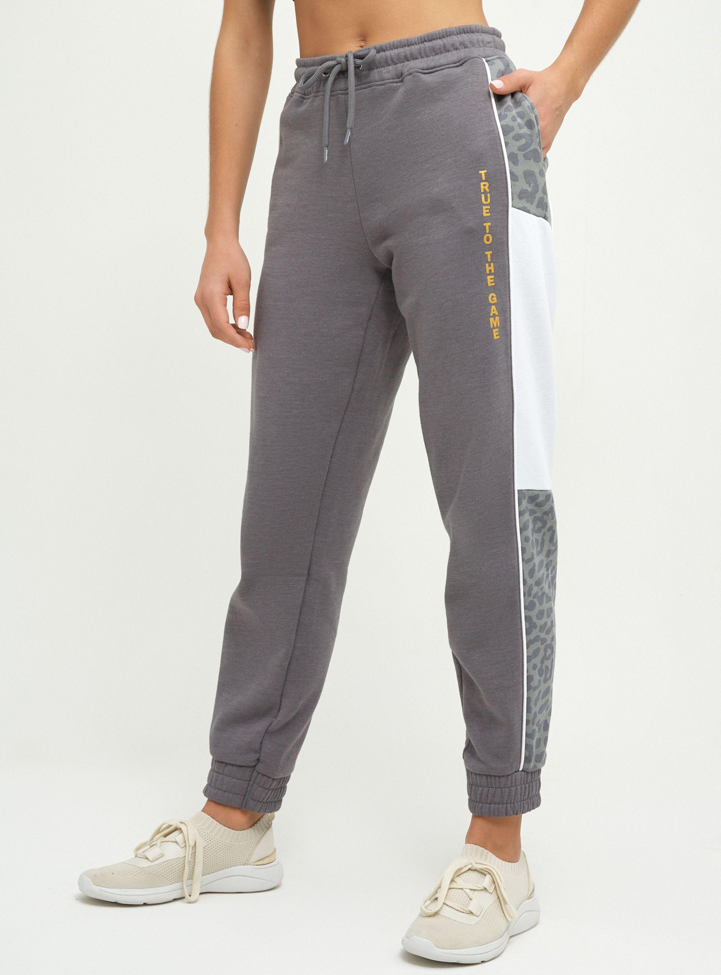 Pantalón Jogger Color Block Animal Print-0